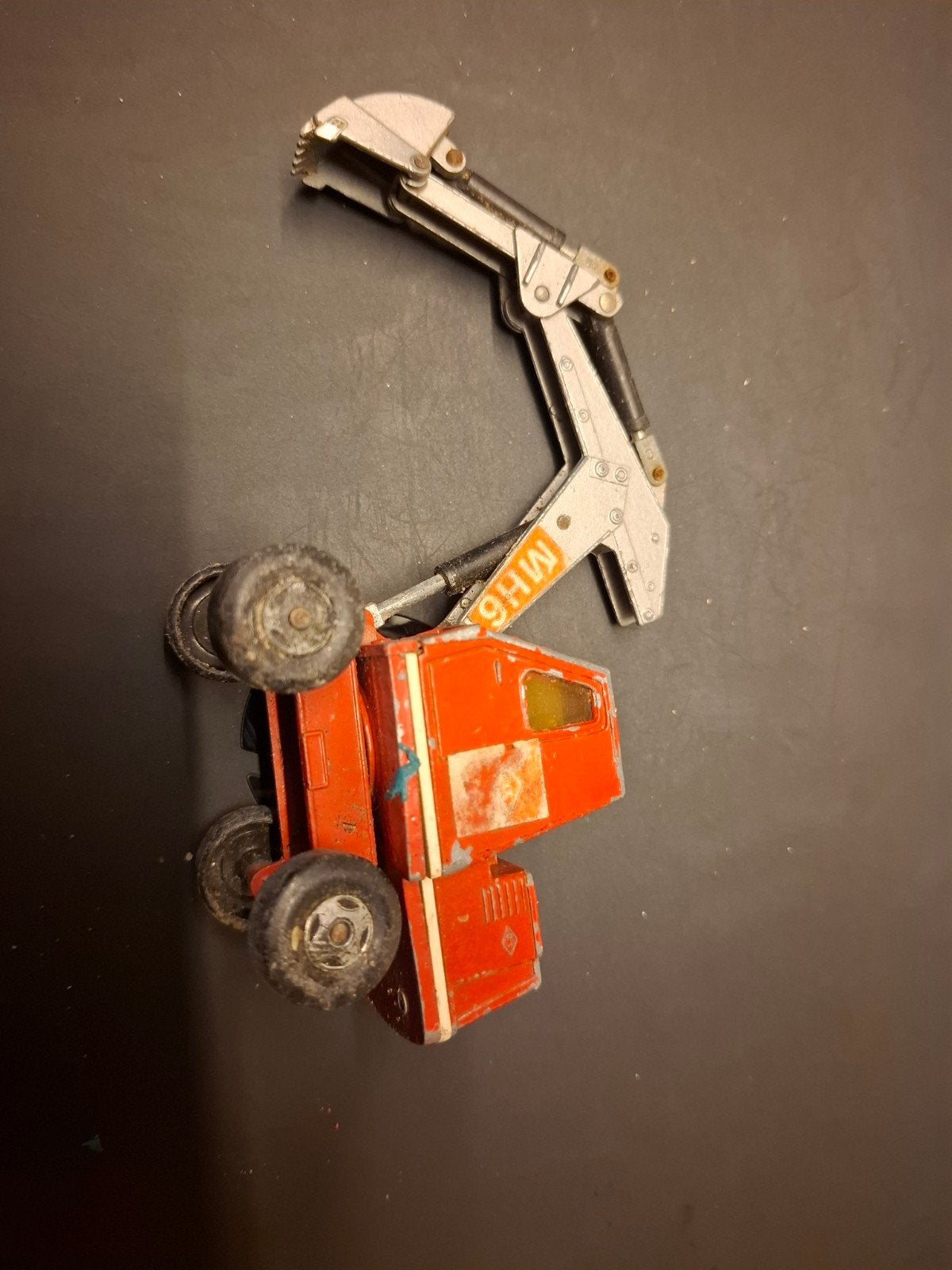 VINTAGE 1970 LESNEY MATCHBOX KINGSIZE NO 11 HYDRAULIC EXCAVA, Ophalen of Verzenden, Gebruikt