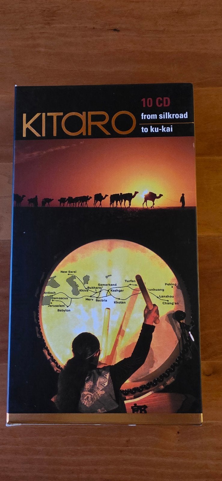 Kitaro - From Silkroad to Ku-Kai (10 CD Boxset), Overige genres, Boxset, Ophalen of Verzenden, Zo goed als nieuw