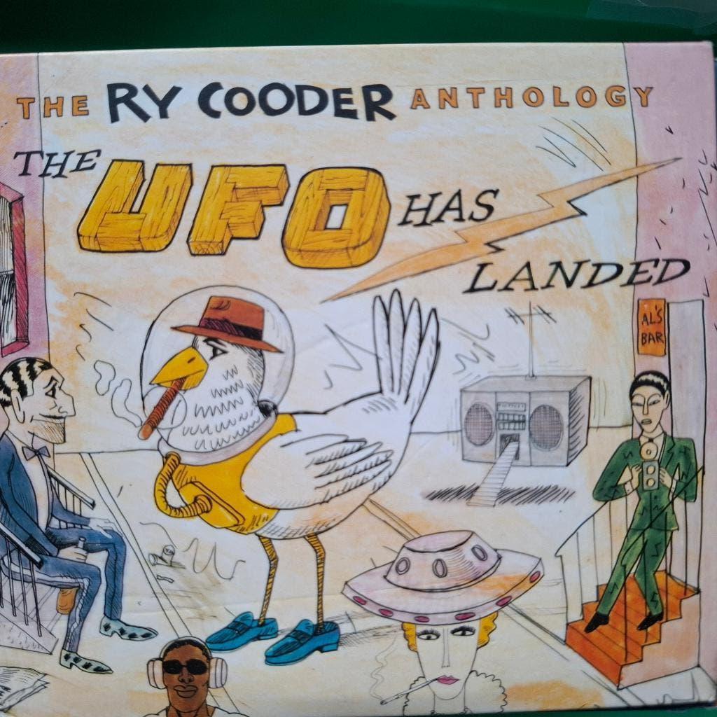 RY COODER - ANTHOLOGY - THE UFO HAS LANDED (2 X CD), Cd's en Dvd's, Cd's | Overige Cd's, Zo goed als nieuw, Ophalen of Verzenden