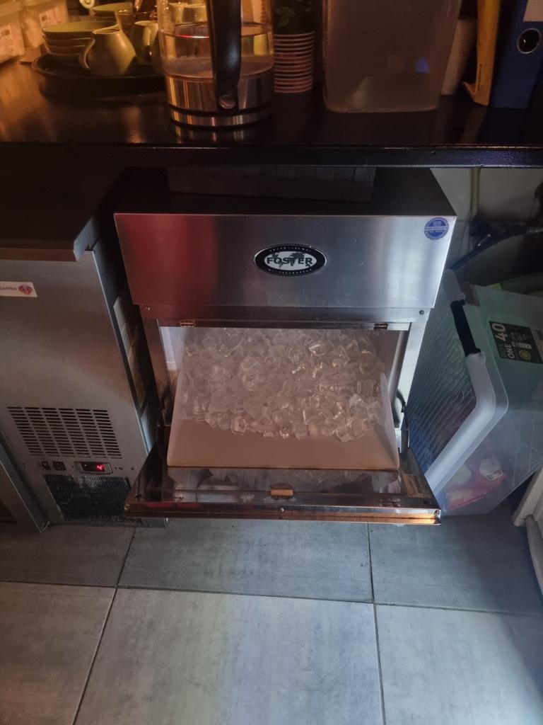 Foster IJsblokjesmachine - Professioneel en Betrouwbaar, Ophalen of Verzenden, Gebruikt, 45 tot 60 cm, Minder dan 85 cm