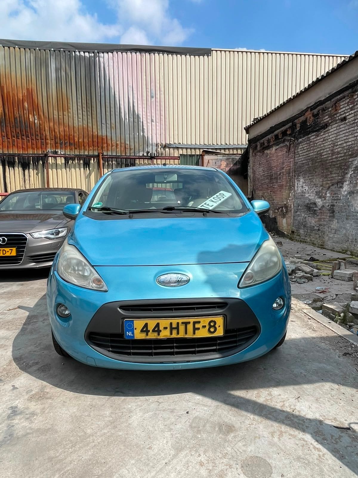 Ford Ka 1.2 51KW 2009 Blauw, Voorwielaandrijving, 1242 cc, 4 cilinders, Origineel Nederlands
