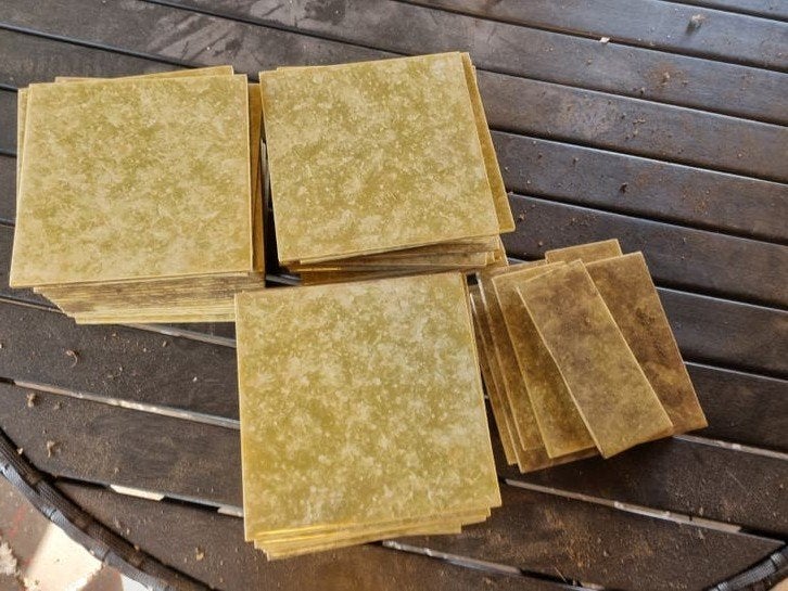 60 stuks 15 x15  oud hollands tegeltjes en 10x10, Ophalen, Minder dan 20 cm, Minder dan 20 cm, Minder dan 5 m²