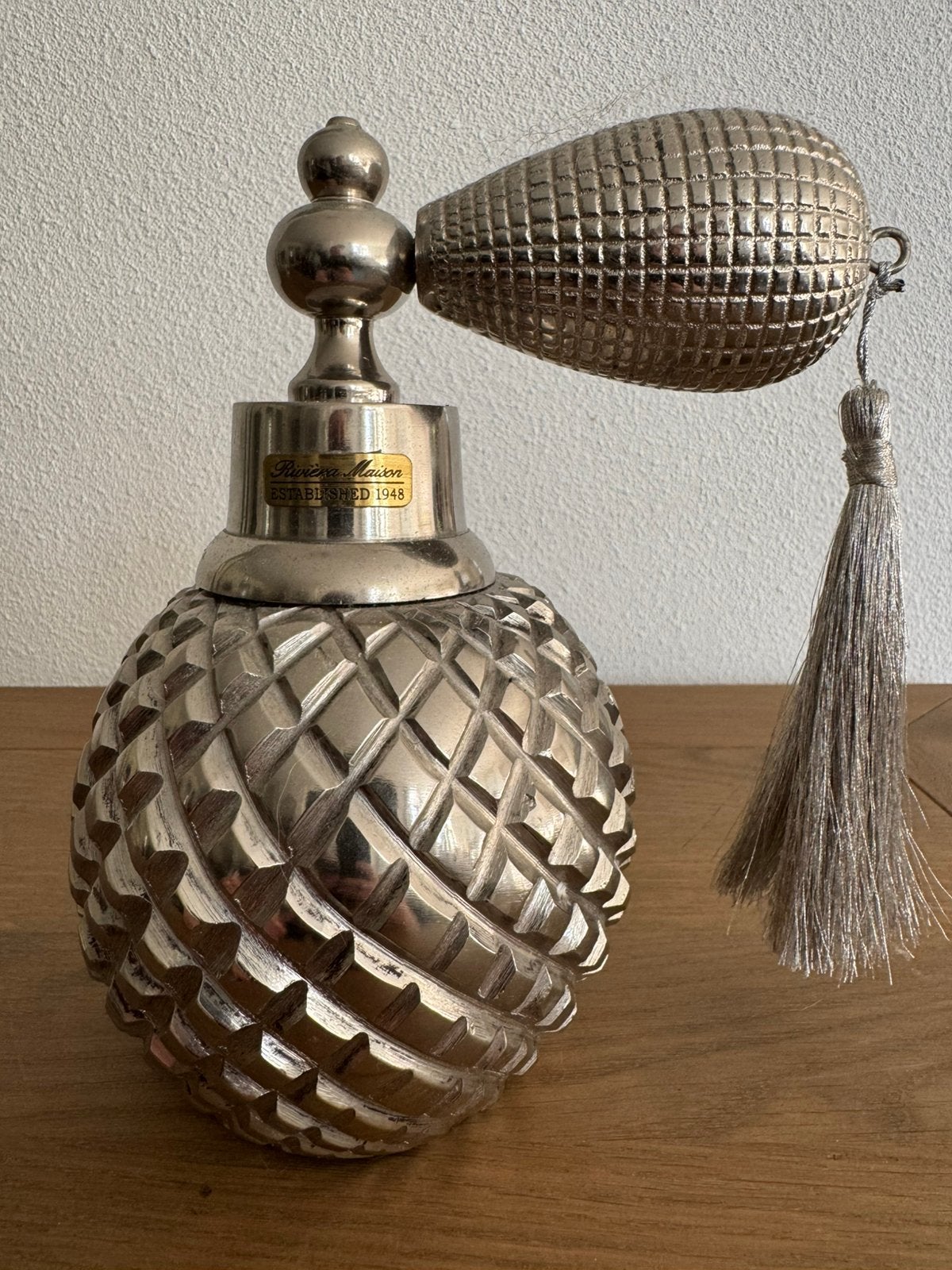 Riviera Maison accessoires ,parfumfles,eend en windlichtje, Ophalen, Nieuw, Landelijk, Metaal