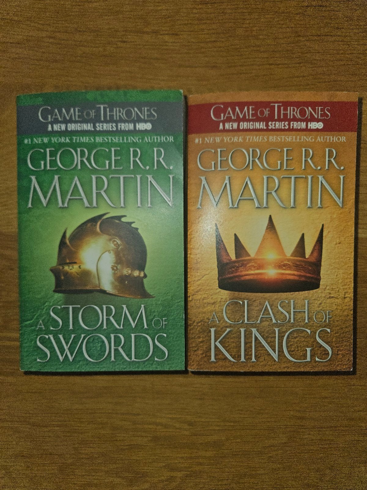 Game of Thrones boeken: A Storm of Swords & A Clash of Kings, Ophalen of Verzenden, Gelezen, George R.R. Martin