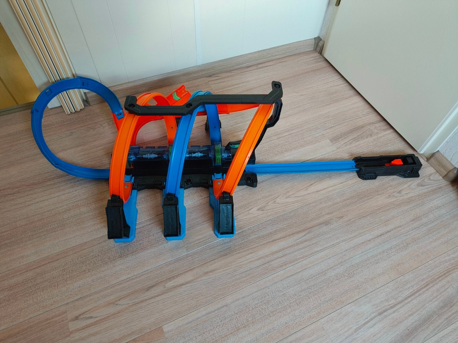 hotwheels racebaan, Ophalen, Zo goed als nieuw, Elektrisch, Hot Wheels