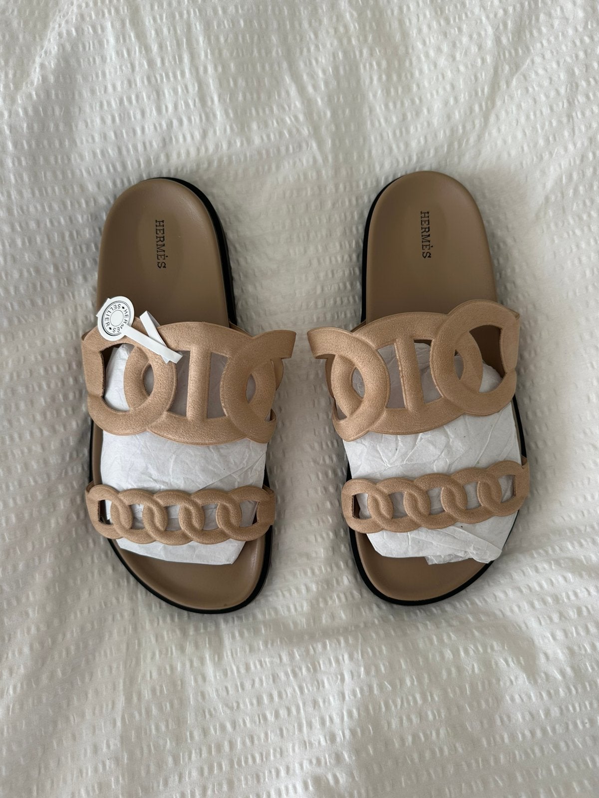 Beige sandalen, Kleding | Dames, Ophalen of Verzenden, Nieuw, Beige, Sandalen of Muiltjes