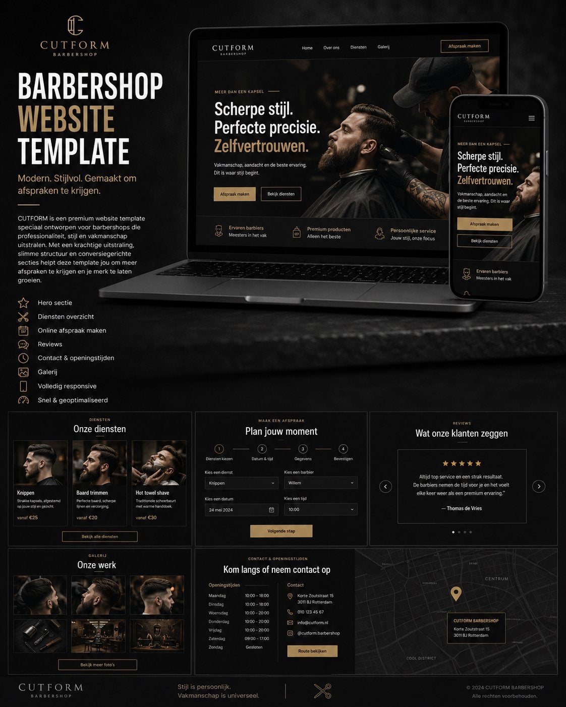 Professionele website laten maken + hosting vanaf €89/maand