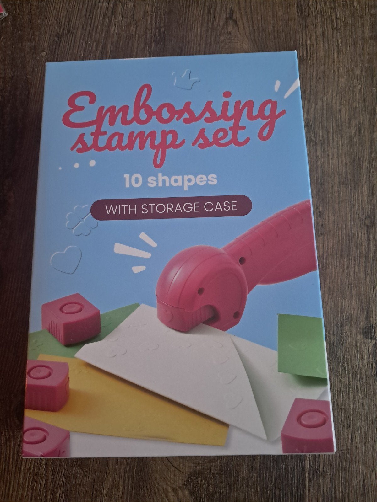 Embossing stamp set, Ophalen of Verzenden, Nieuw, Knutselmateriaal