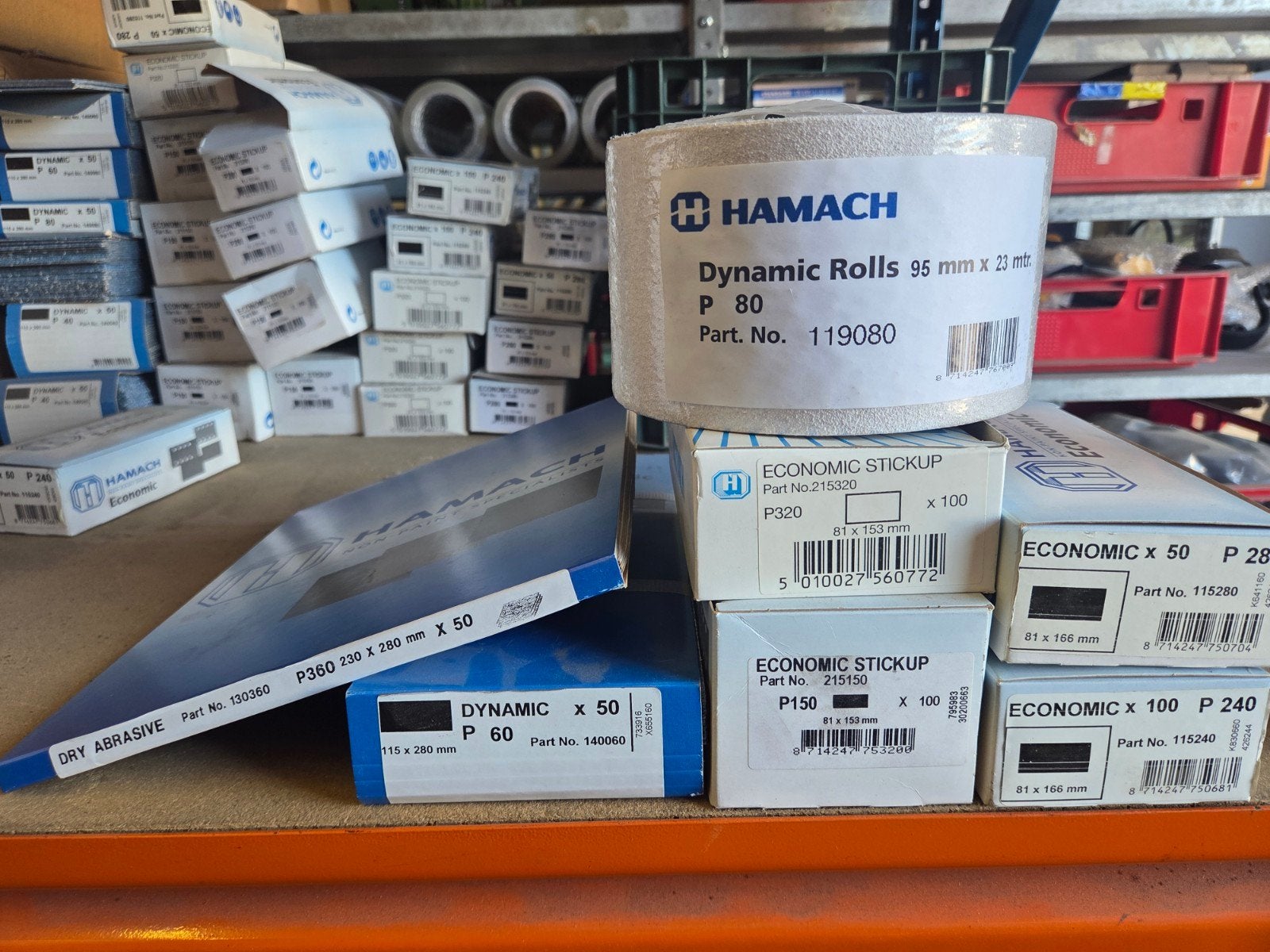 Pakket schuurpapier spotgoedkoop HAMACH, Ophalen of Verzenden, Nieuw