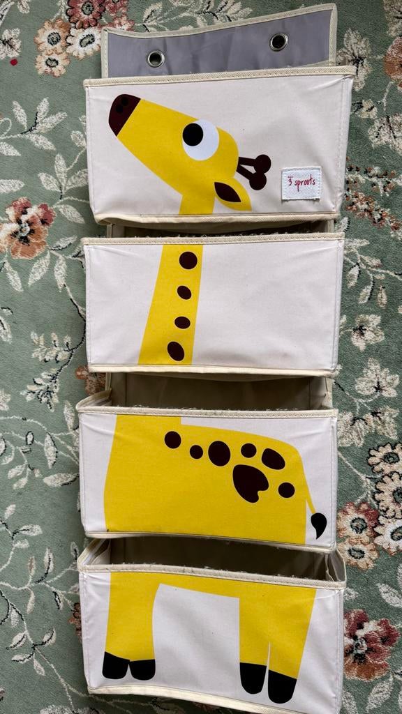 3 Sprouts Opbergzak Giraffe - Hangende Organizer, Kinderen en Baby's, Kinderkamer | Inrichting en Decoratie, Ophalen, Gebruikt