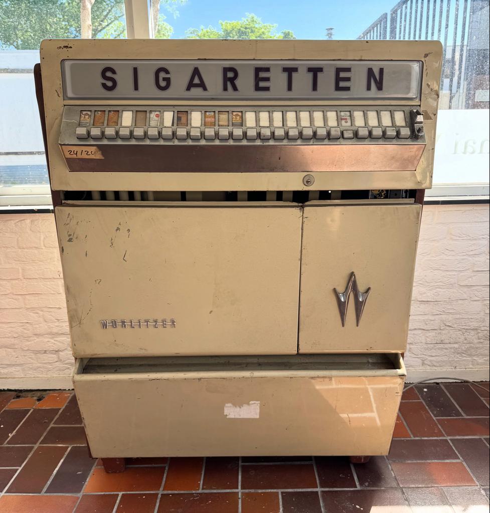 Vintage Wurlitzer Sigarettenautomaat - Decoratief, Verzamelen, Automaten | Overige, Ophalen, Gebruikt, ., .