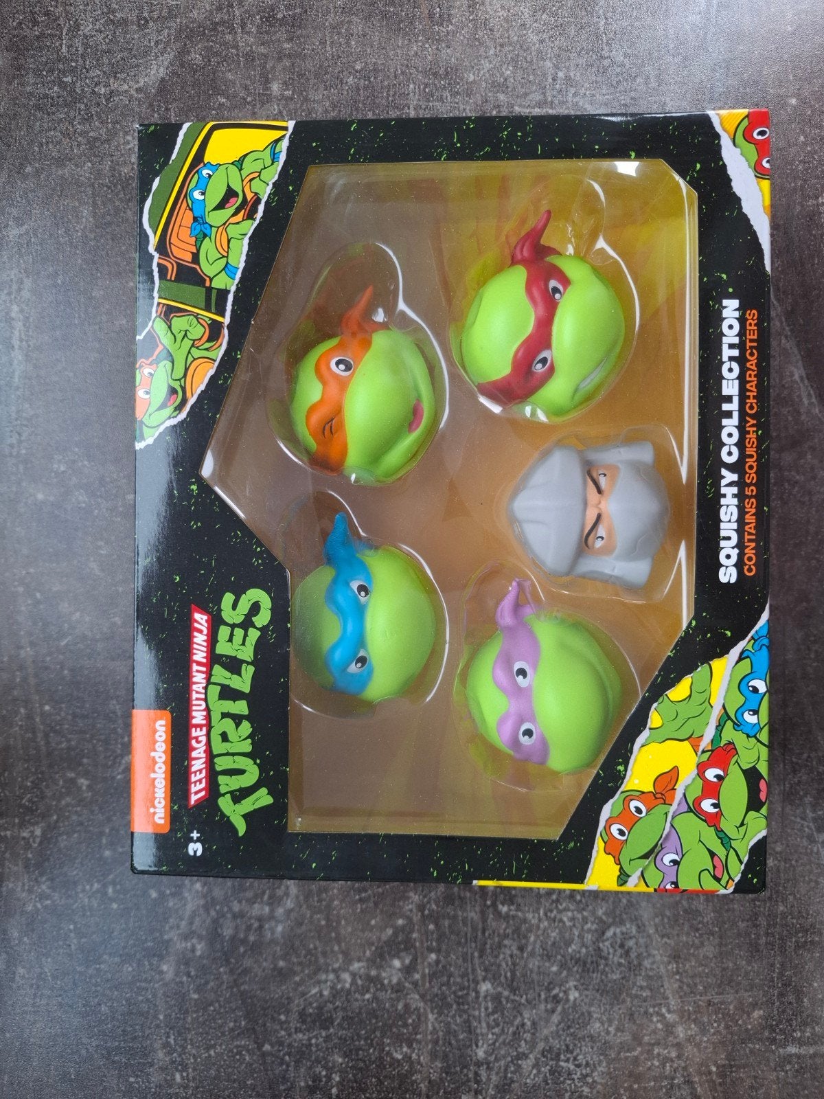 Teenage Mutant Ninja Turtles Squishy Collectie 5 Stuks, Ophalen of Verzenden, Nieuw