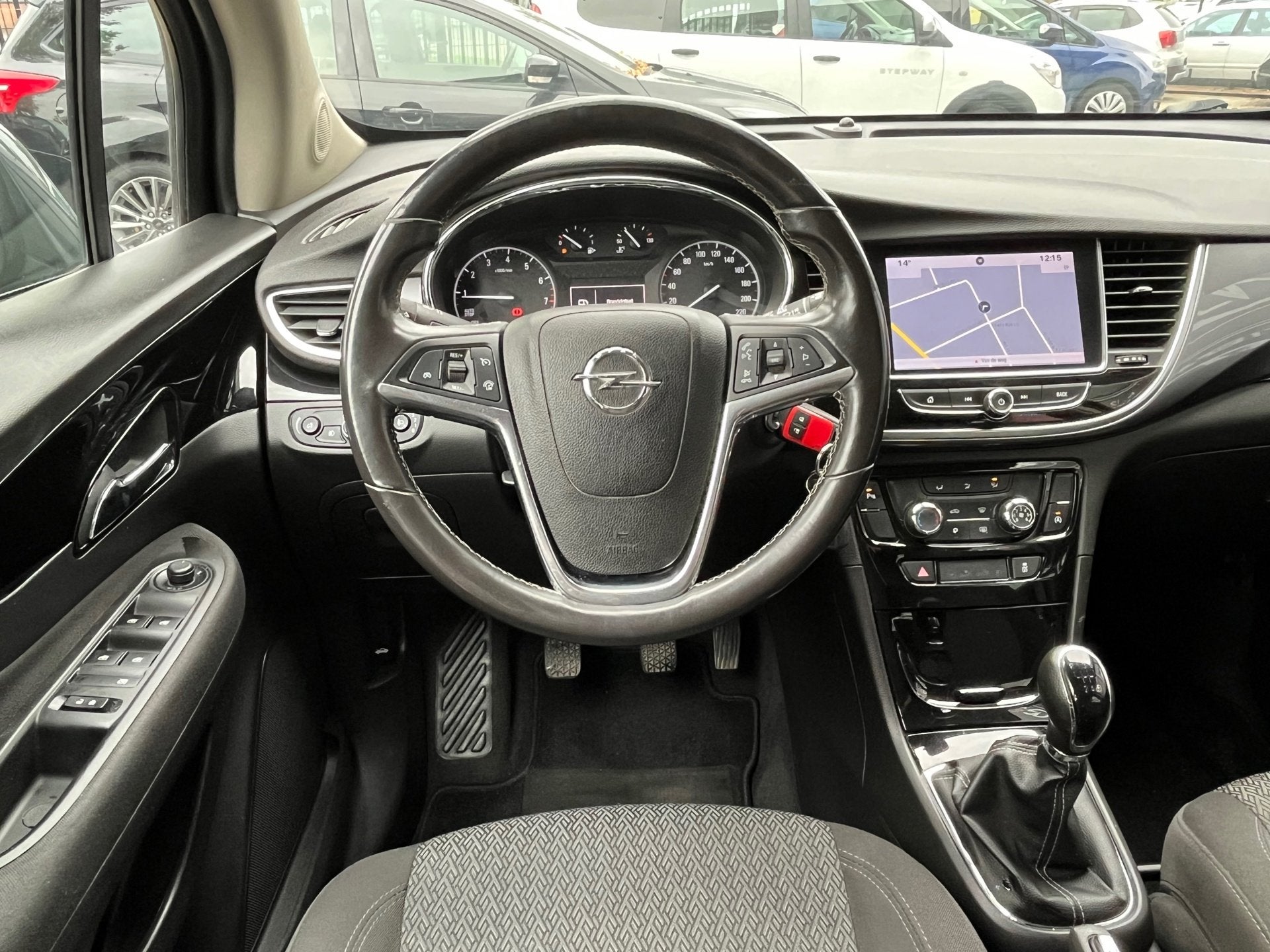 Opel Mokka X 1.4 Turbo 140PK Airco,CruiseControl,Navigatie,P, Auto's, Opel, Voorwielaandrijving, Stof, Gebruikt, Zwart