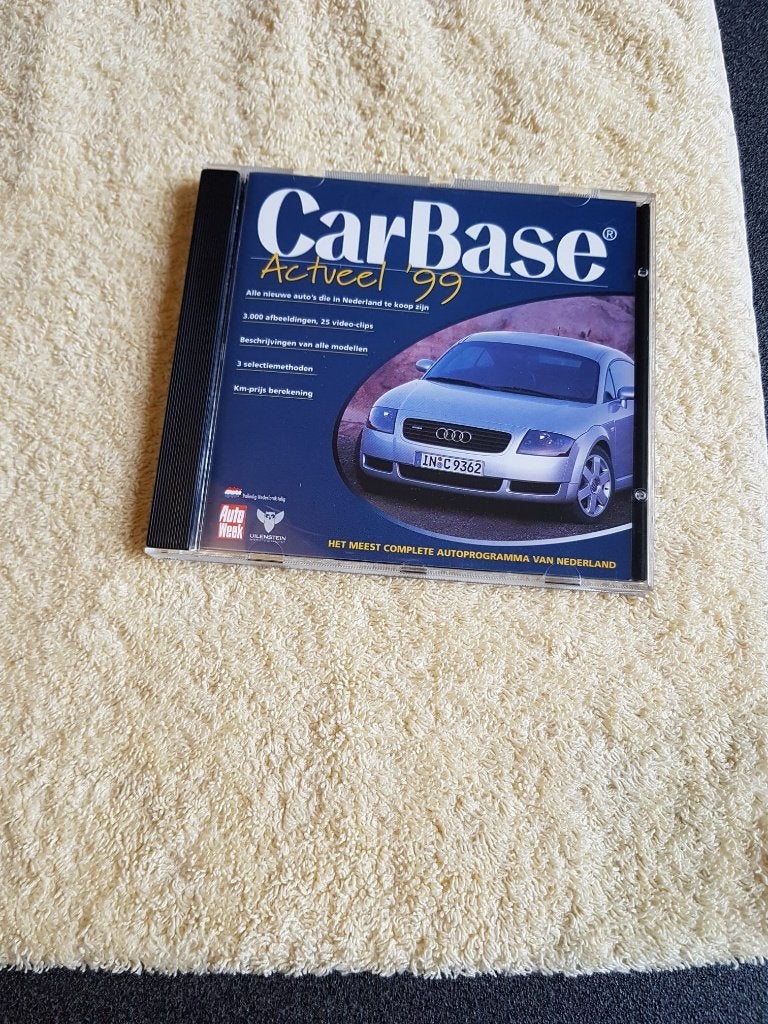 CD ROM Car Base actueel 1999, Cd's en Dvd's, Educatief, Overige typen, Ophalen of Verzenden, Zo goed als nieuw