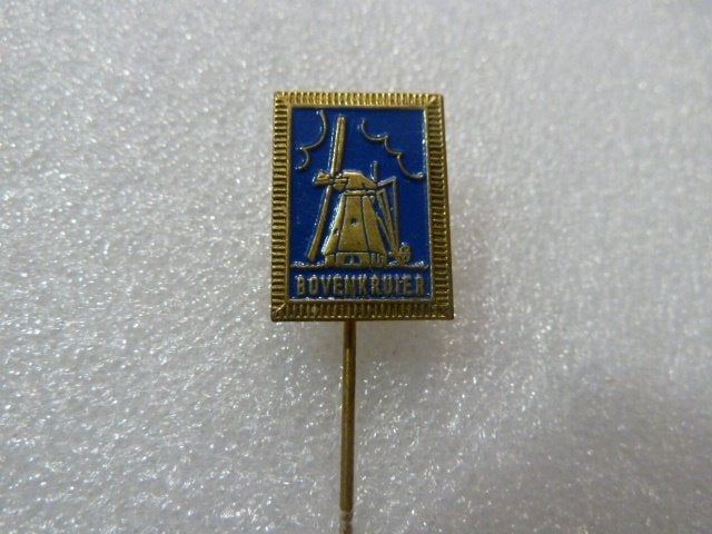 Vintage Speldje Molen 'Bovenkruier', Ophalen of Verzenden, Gebruikt, Overige onderwerpen, Speldje of Pin
