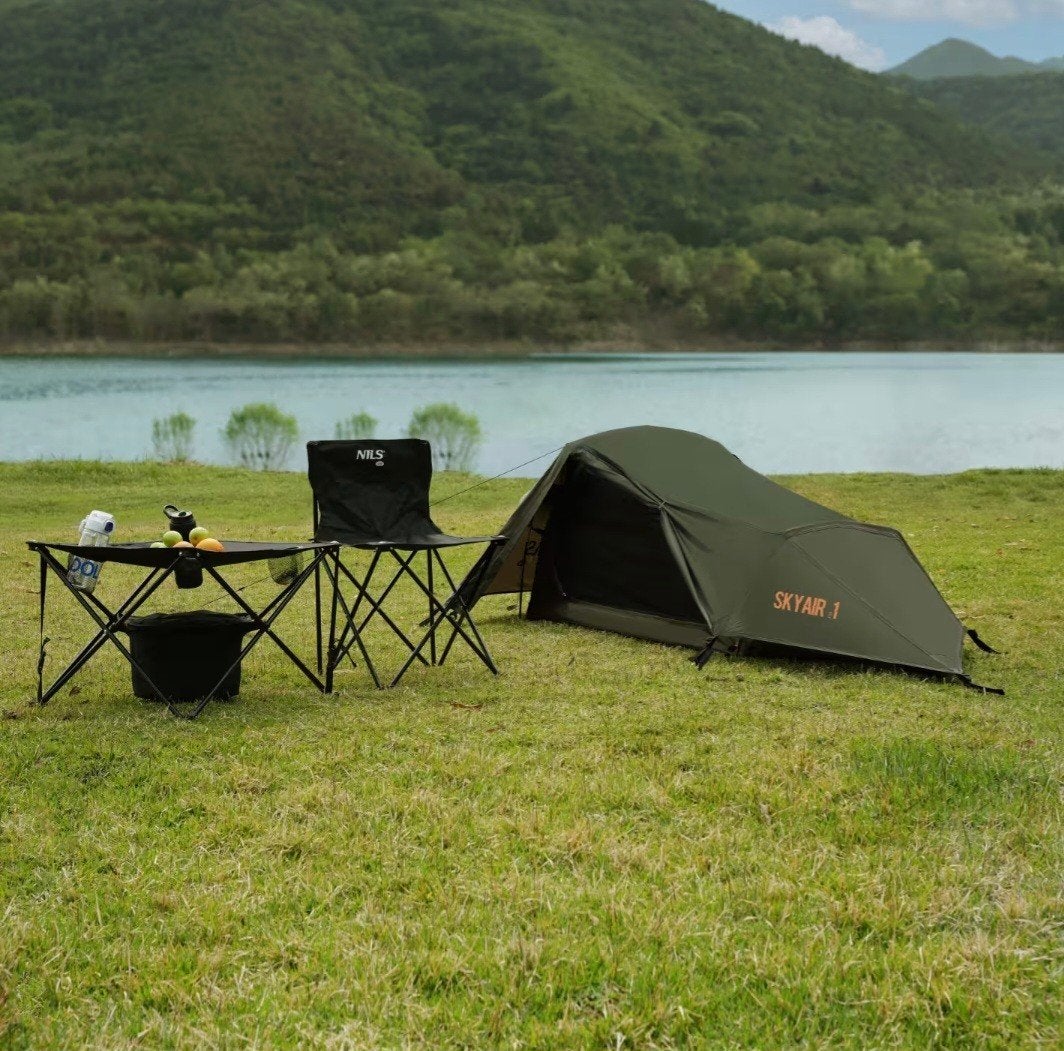 1 persoons tent trekkerstent ultraligth, Ophalen of Verzenden, Nieuw, Tot en met 2