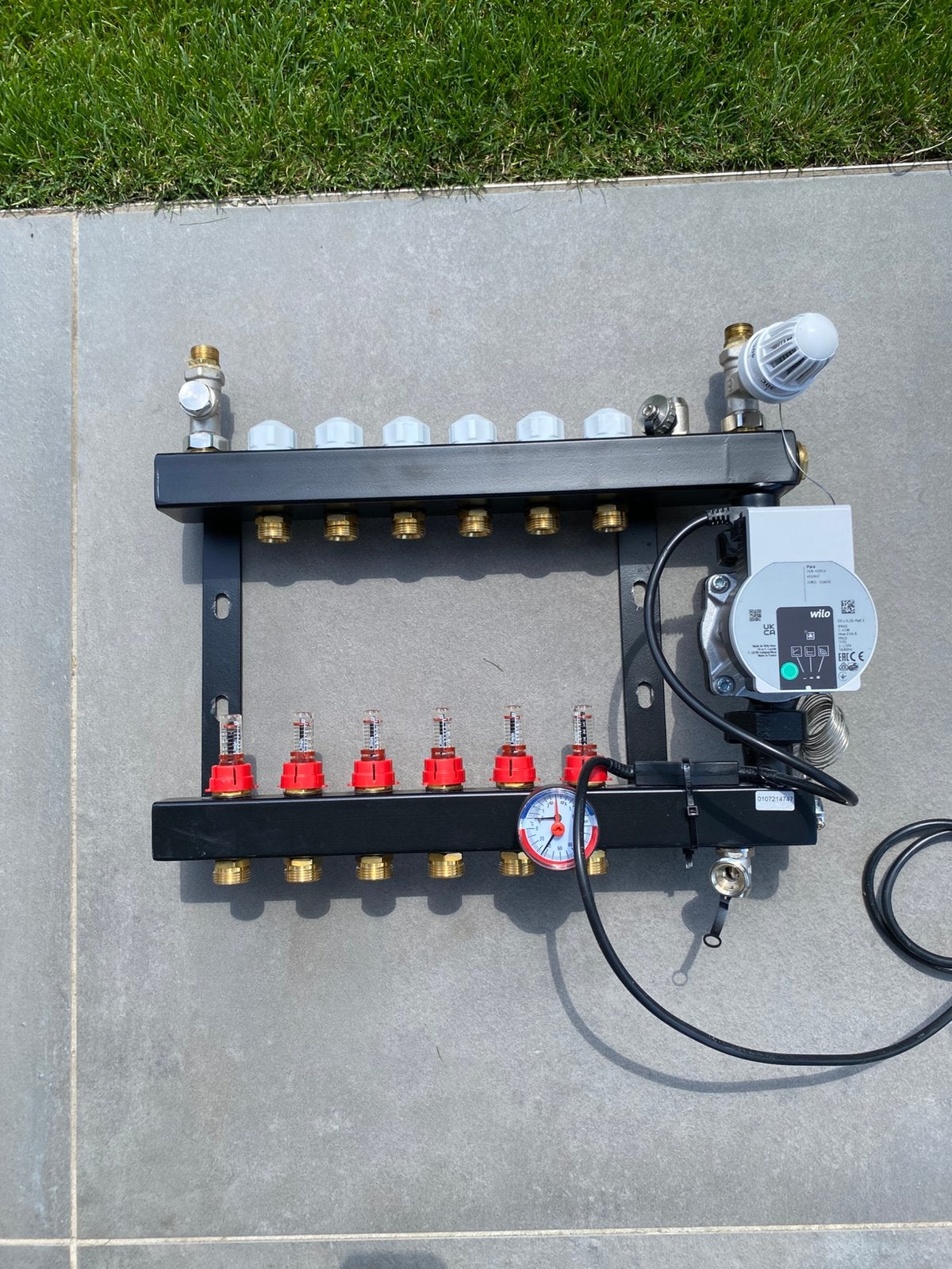 Vloerverwarming  Wilco verdeler 6 groeps, Doe-het-zelf en Verbouw, Verwarming en Radiatoren, Ophalen, Minder dan 30 cm, Overige typen