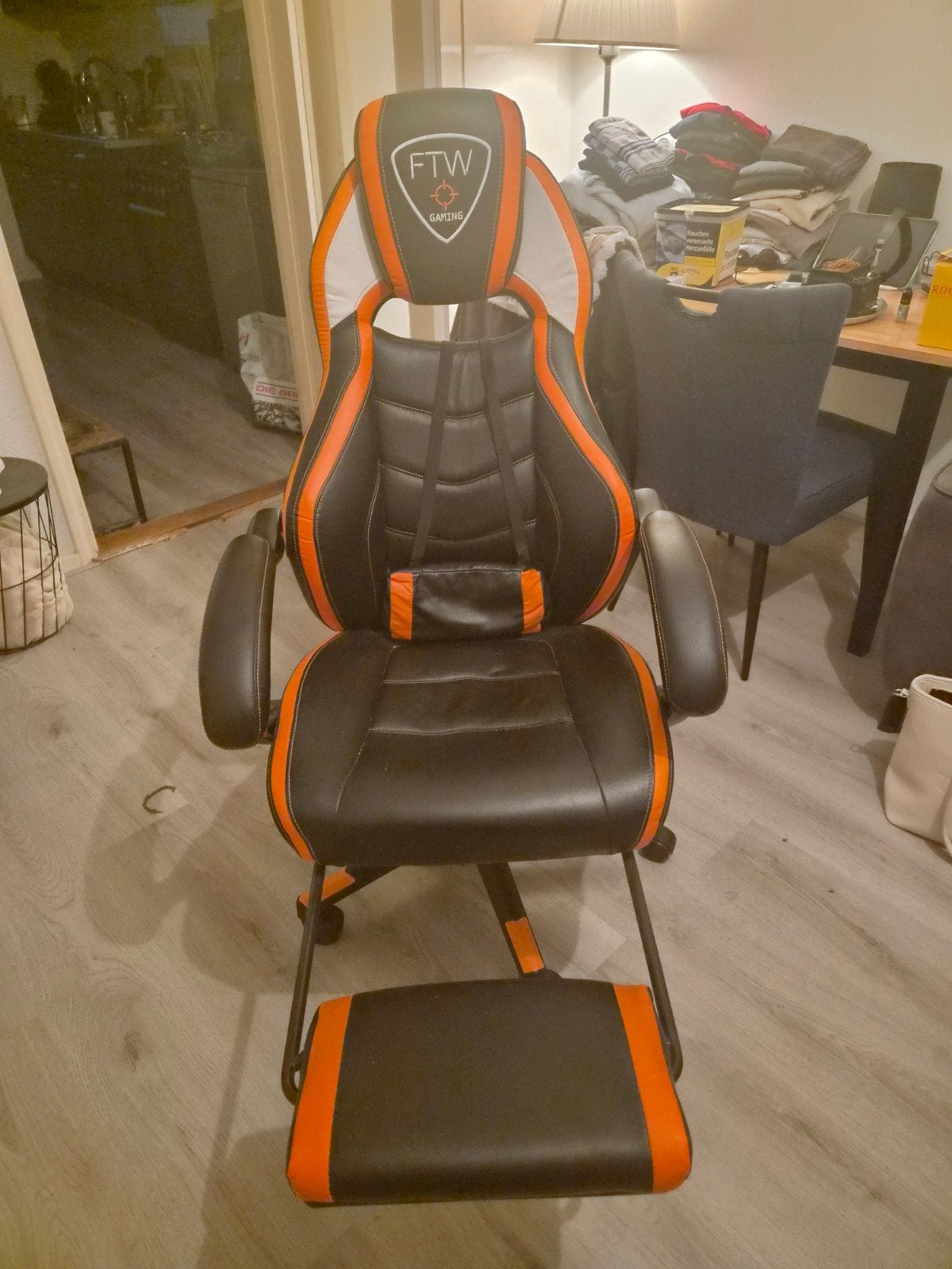 game stoel, Ophalen, Gebruikt, Zwart, Gaming bureaustoel