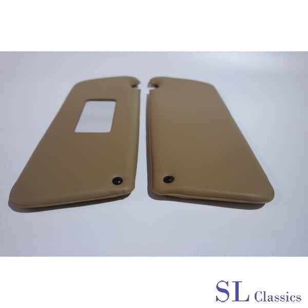 Zonnekleppen Beige Mercedes-Benz SL R107 / W107, -, Verzenden, Nieuw, -
