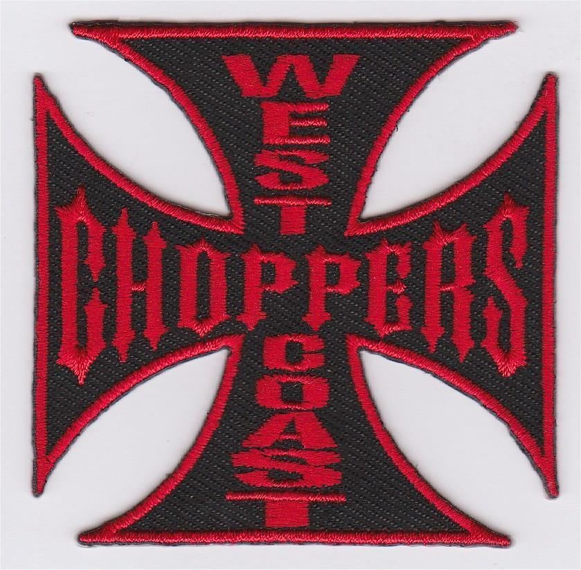West Coast Choppers stoffen opstrijk patch embleem #2, Motoren, Accessoires | Overige, Nieuw, Ophalen of Verzenden