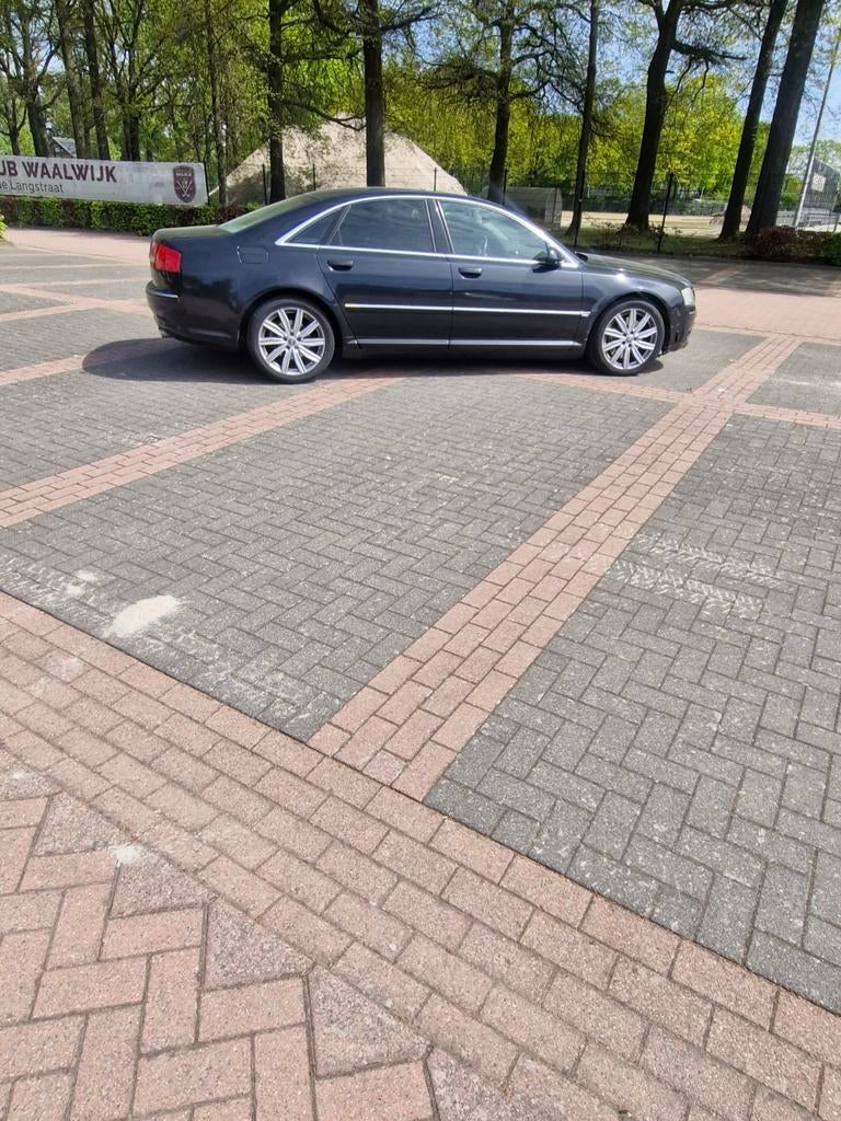 Audi A8 4.2 Quattro 246KW AUT 2003 Zwart, Auto's, Audi, Automaat, 4172 cc, 8 cilinders, Zwart
