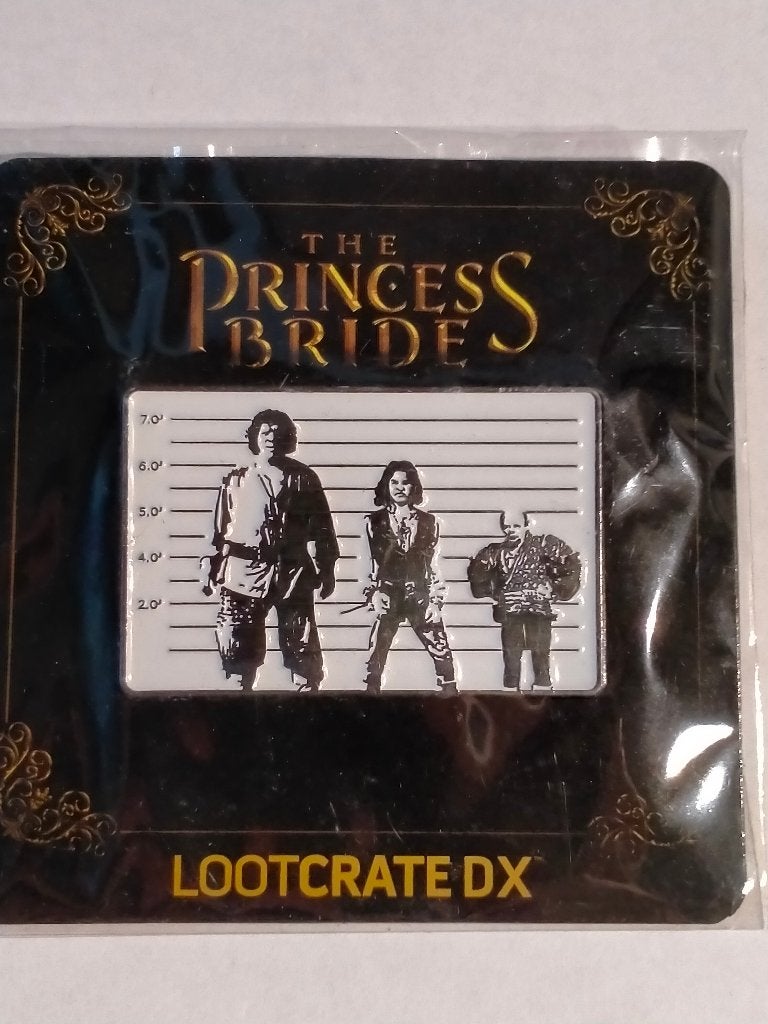Lootcrate DX The Princess Bride logo pin Loot Crate, Ophalen of Verzenden, Zo goed als nieuw
