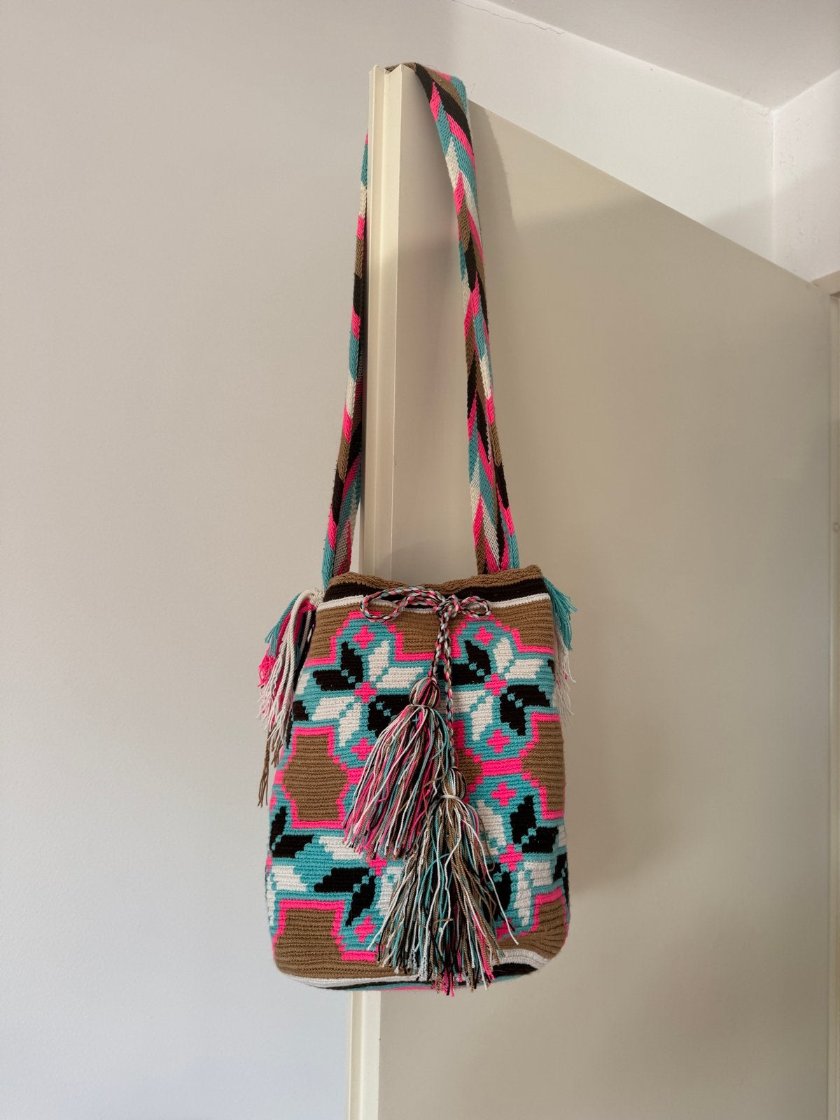 Mochila tas uit Colombia - Zo goed als nieuw, Ophalen of Verzenden, Zo goed als nieuw, Overige kleuren, Schoudertasje