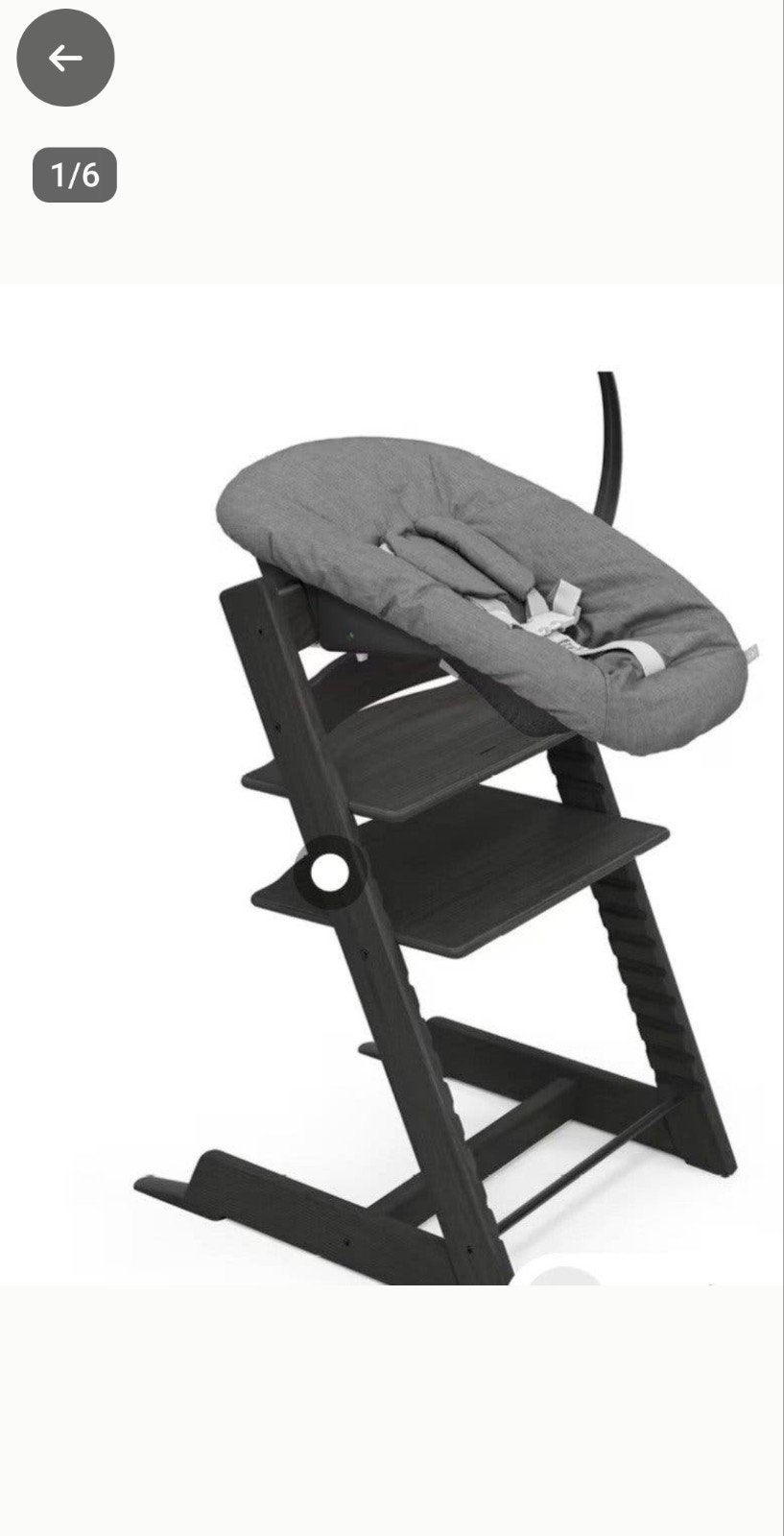 stokke newborn set + speelgoedboog voor Tripp Trapp kinderst, Ophalen, Zo goed als nieuw, Overige typen, Aanschuifbaar