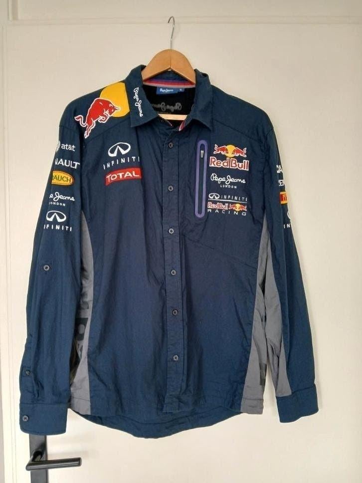 Pepe Jeans Red Bull Racing Overhemd XL, Blauw, Ophalen of Verzenden, Zo goed als nieuw, Pepe Jeans