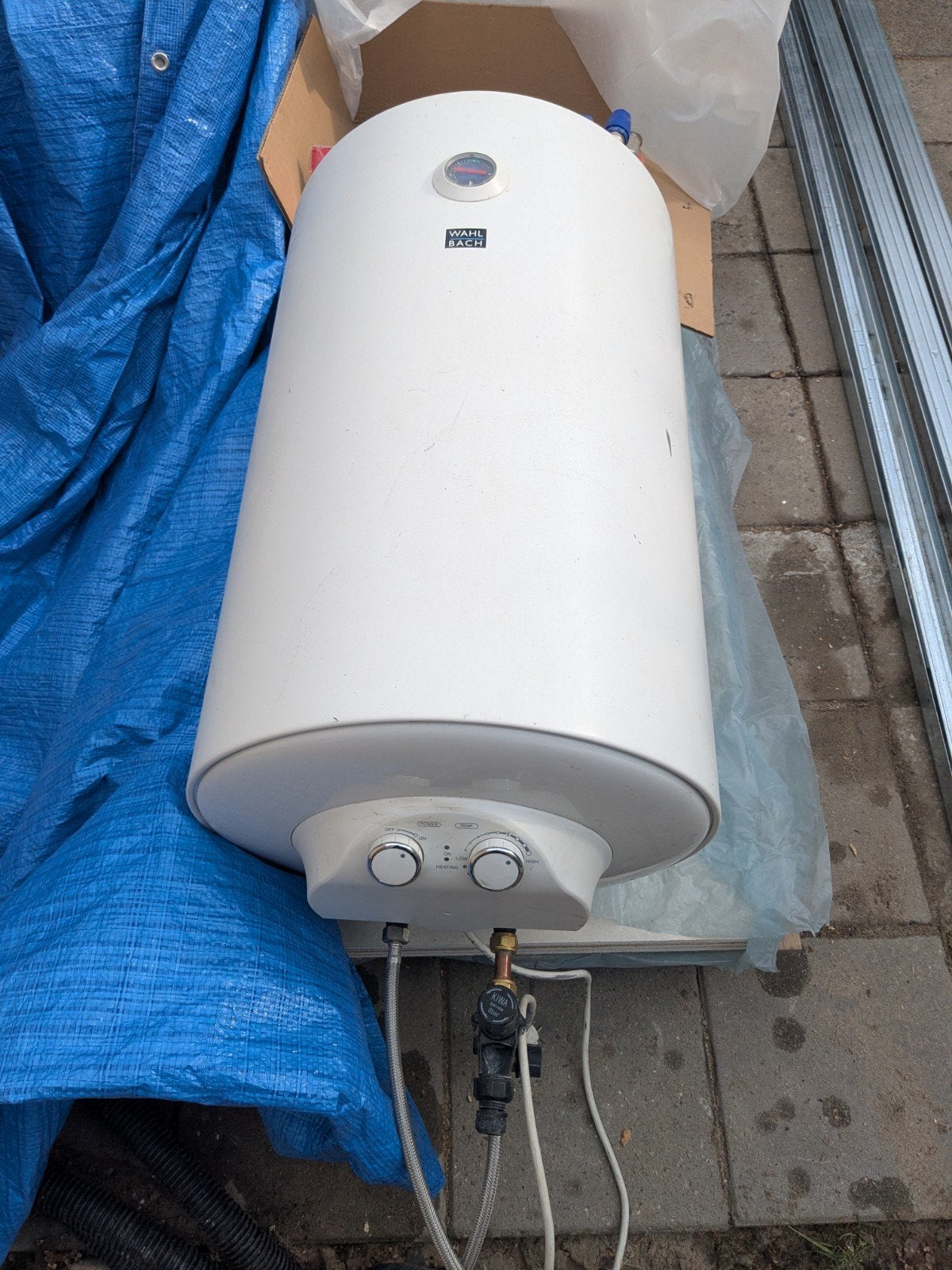 WAHLBACH Elektrische boiler 80L 2kW, Ophalen, Gebruikt, Boiler
