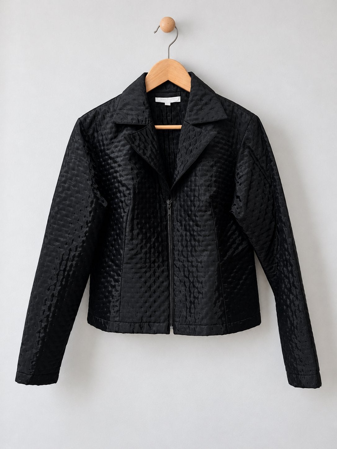 Anne Fontaine Melinda zwart jasje 5 XL extra large 42, Zwart, Maat 42/44 (L), Ophalen of Verzenden, Zo goed als nieuw