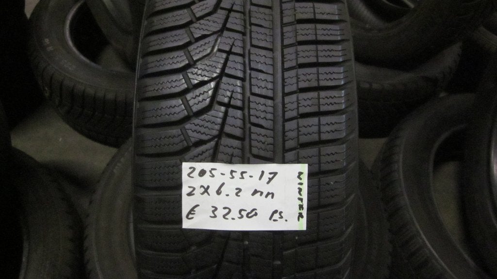 205 55 17 Hankook, diverse setjes Continental winterbanden, 17 inch, Band(en), Personenwagen, 205 mm