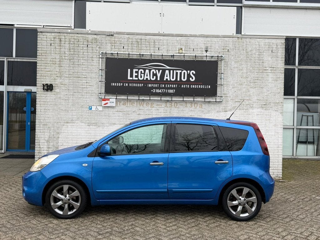 Nissan Note 1.4 Connect Edition - VOL OPTIES - APK 06/2026 -, Voorwielaandrijving, Euro 5, Gebruikt, Zwart