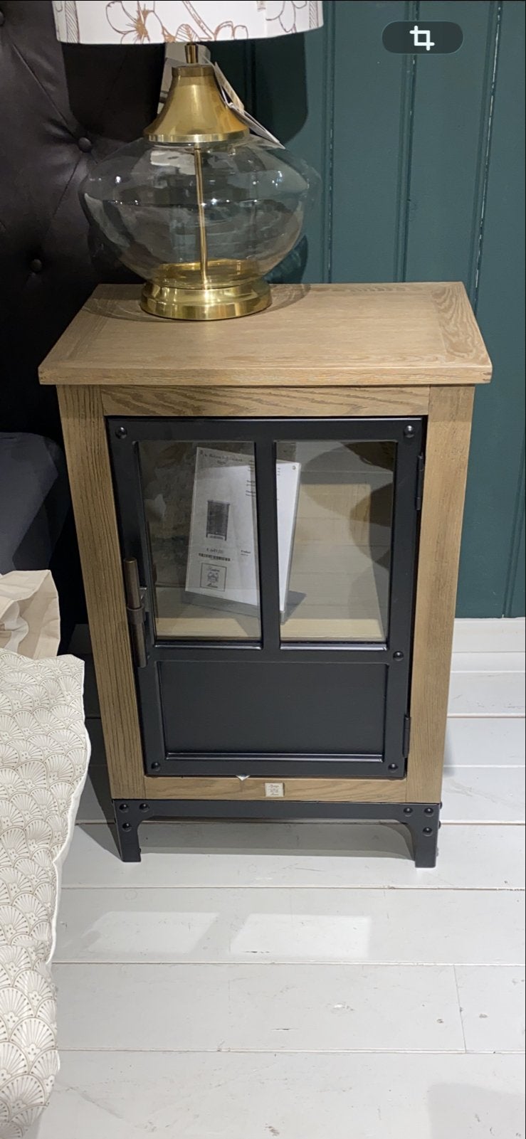 2x Riviera Maison The Hoxton Bed Cabinet Right, Ophalen of Verzenden, Zo goed als nieuw, 45 tot 65 cm, 70 cm of meer