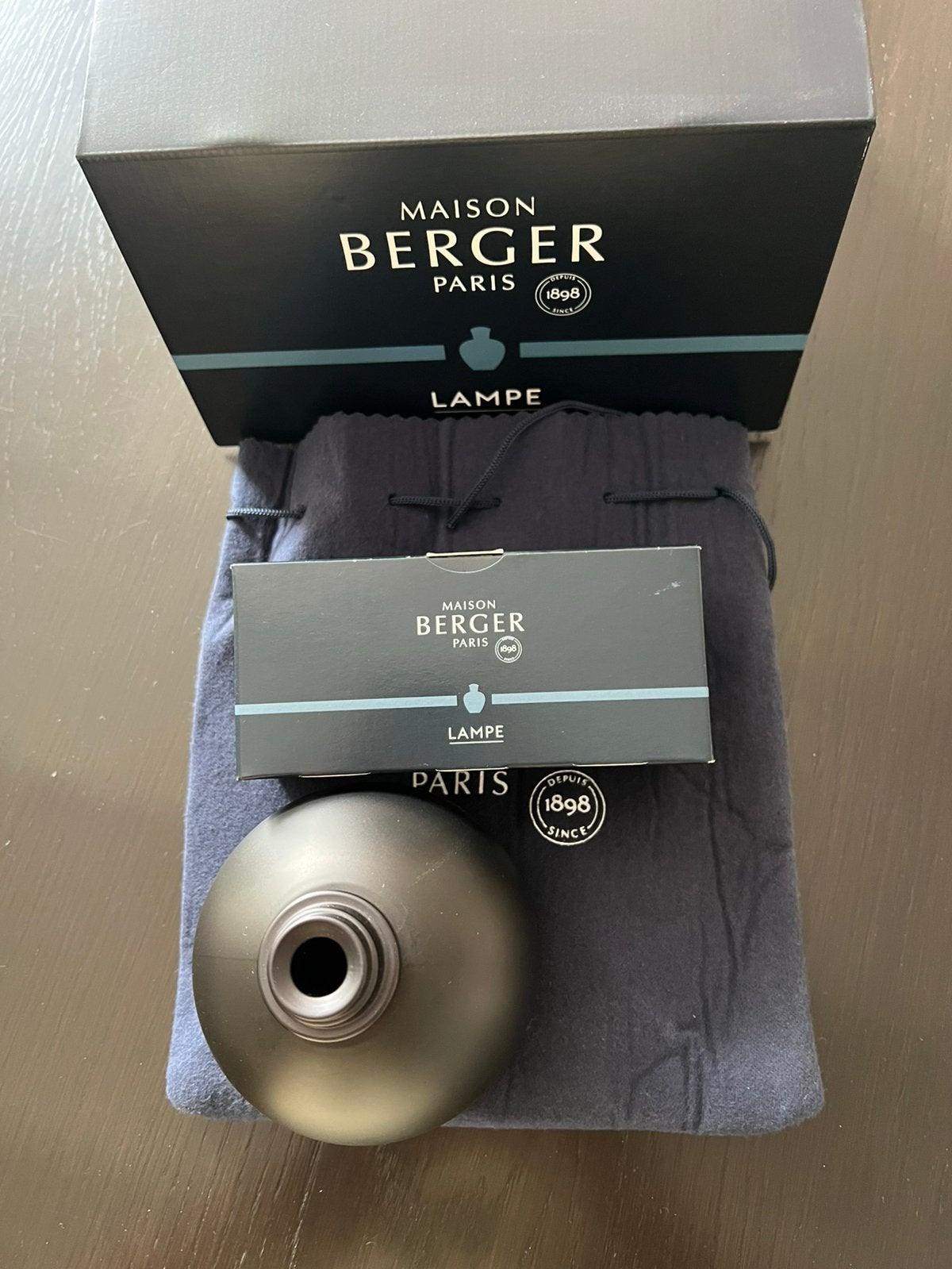 Maison Lampe Berger geur verspreider zwart NIEUW, Huis en Inrichting, Woonaccessoires | Overige, Ophalen of Verzenden, Nieuw, Zwart