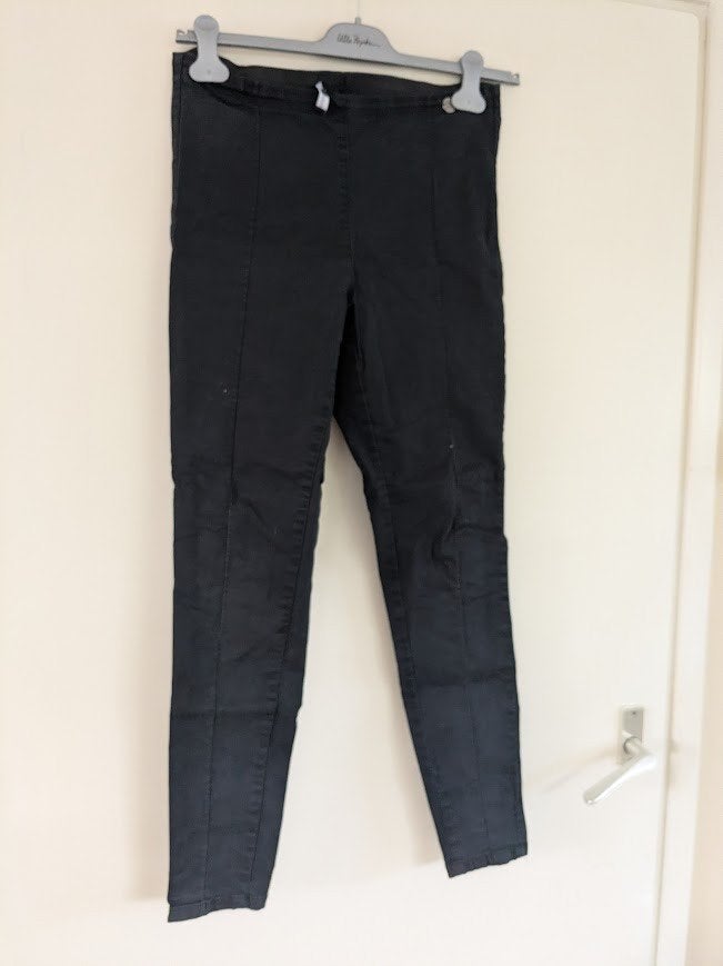 Broek Didi zwart maat 40 rekbaar, Kleding | Dames, Broeken en Pantalons, Maat 38/40 (M), Zwart, Didi, Ophalen of Verzenden