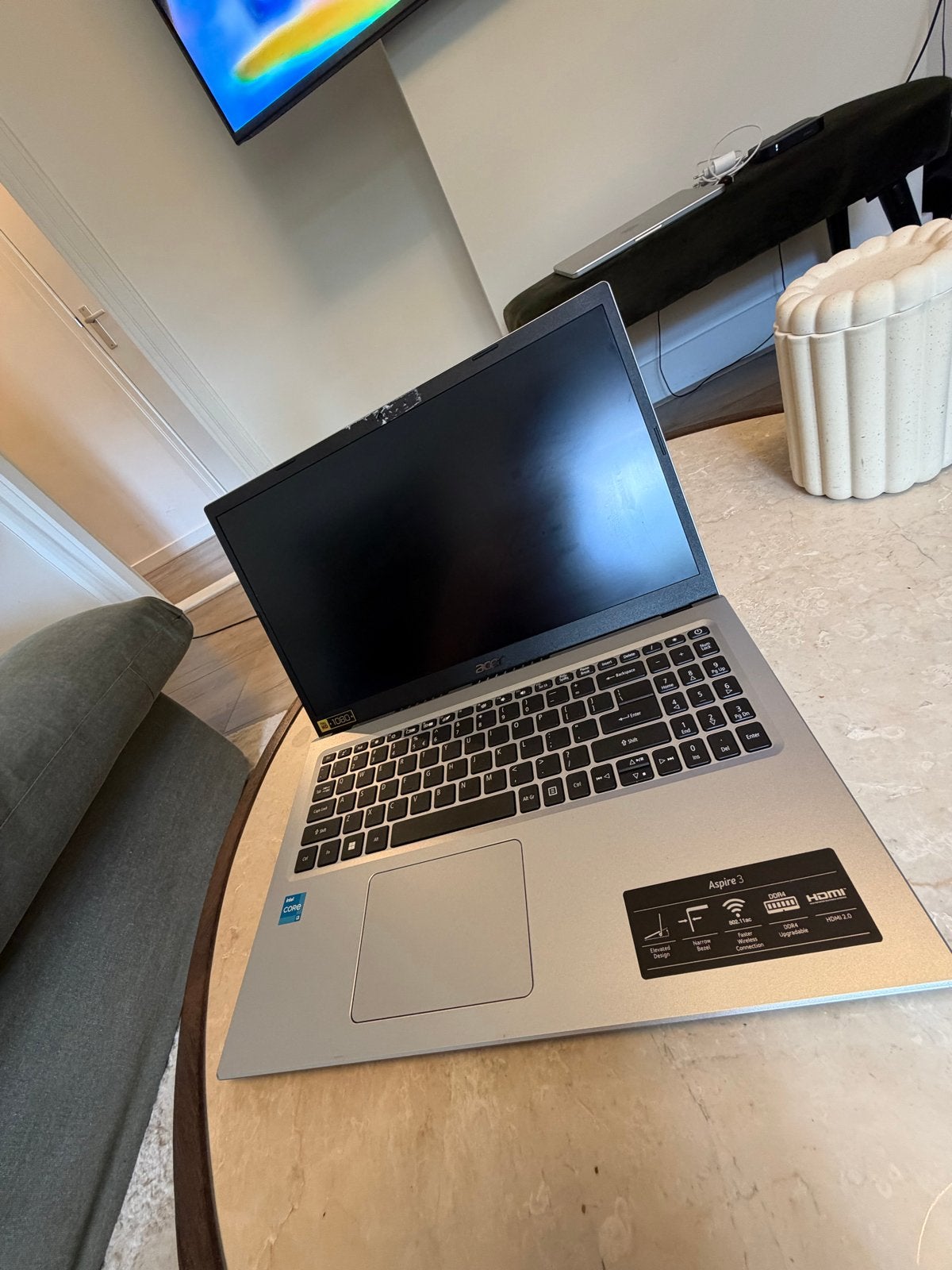 Acer Aspire 3 N20C6 Laptop, Ophalen, 2 tot 3 Ghz, 8 GB, Zo goed als nieuw