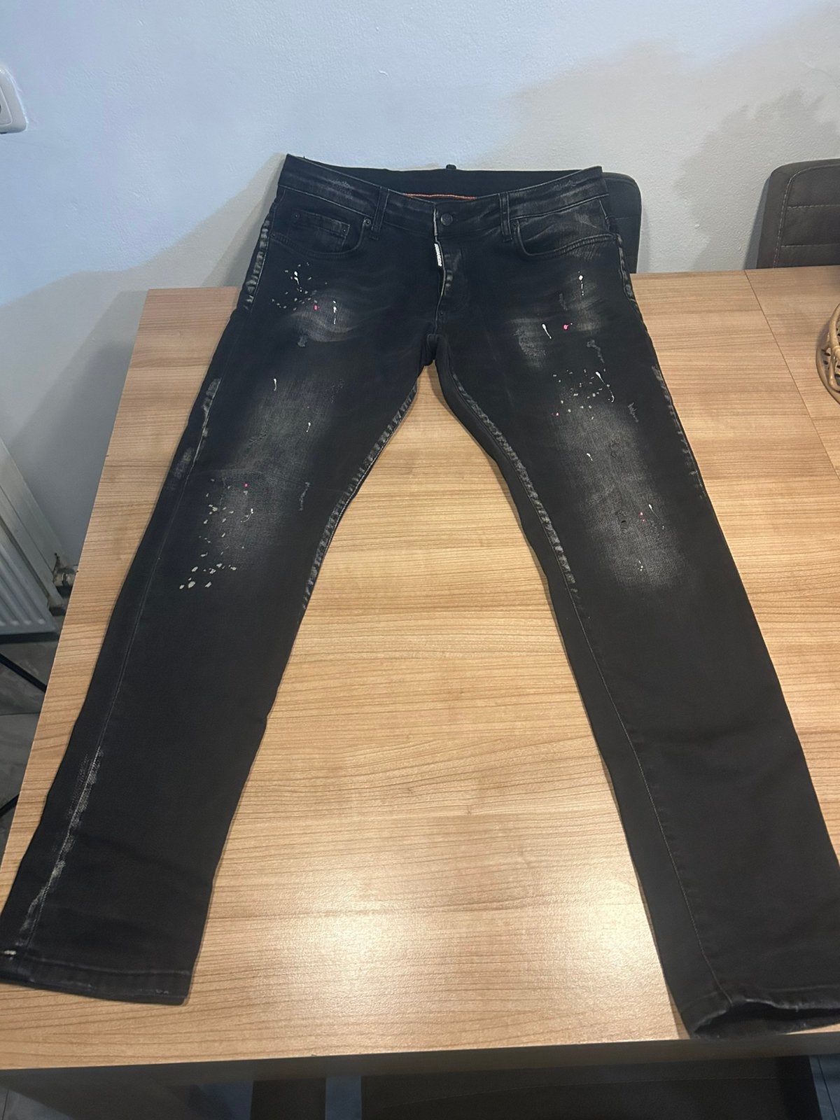 D2 broek maat 33W, Ophalen of Verzenden, Zo goed als nieuw, Zwart, W33 - W34 (confectie 48/50)