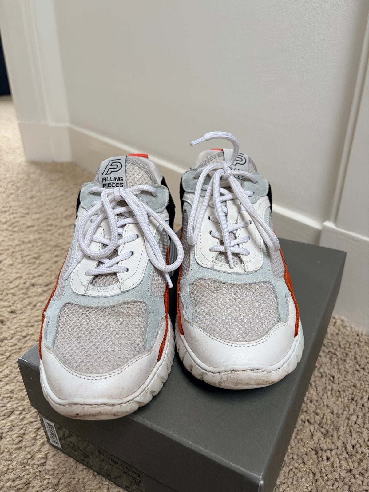 Filling Pieces Low Curve Roots Loop Pastel sneakers, Kleding | Dames, Ophalen of Verzenden, Gedragen, Wit, Sneakers of Gympen