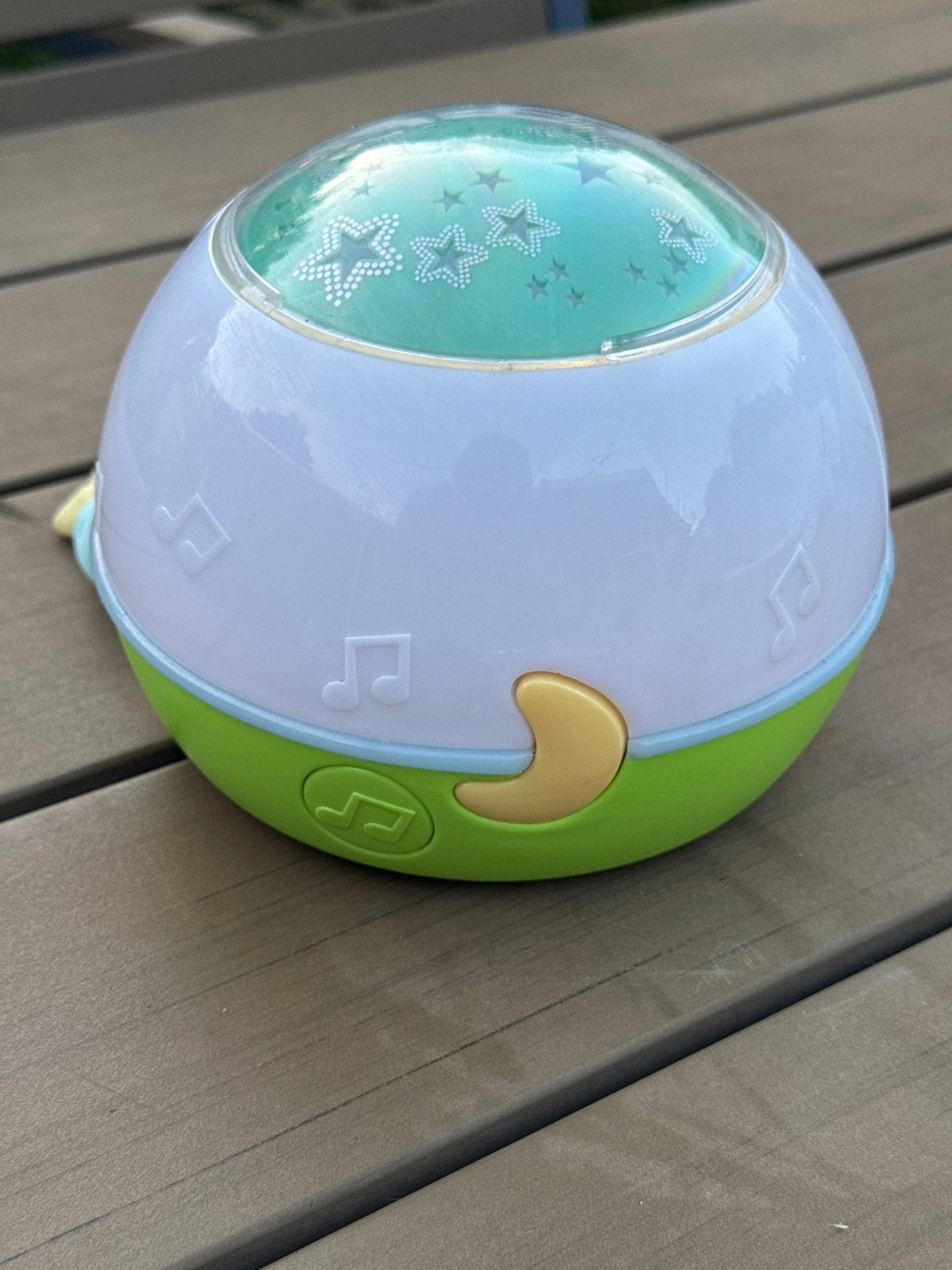 Baby projector lamp met muziek en sterrenhemel, Ophalen of Verzenden, Gebruikt, Overige typen, Met licht