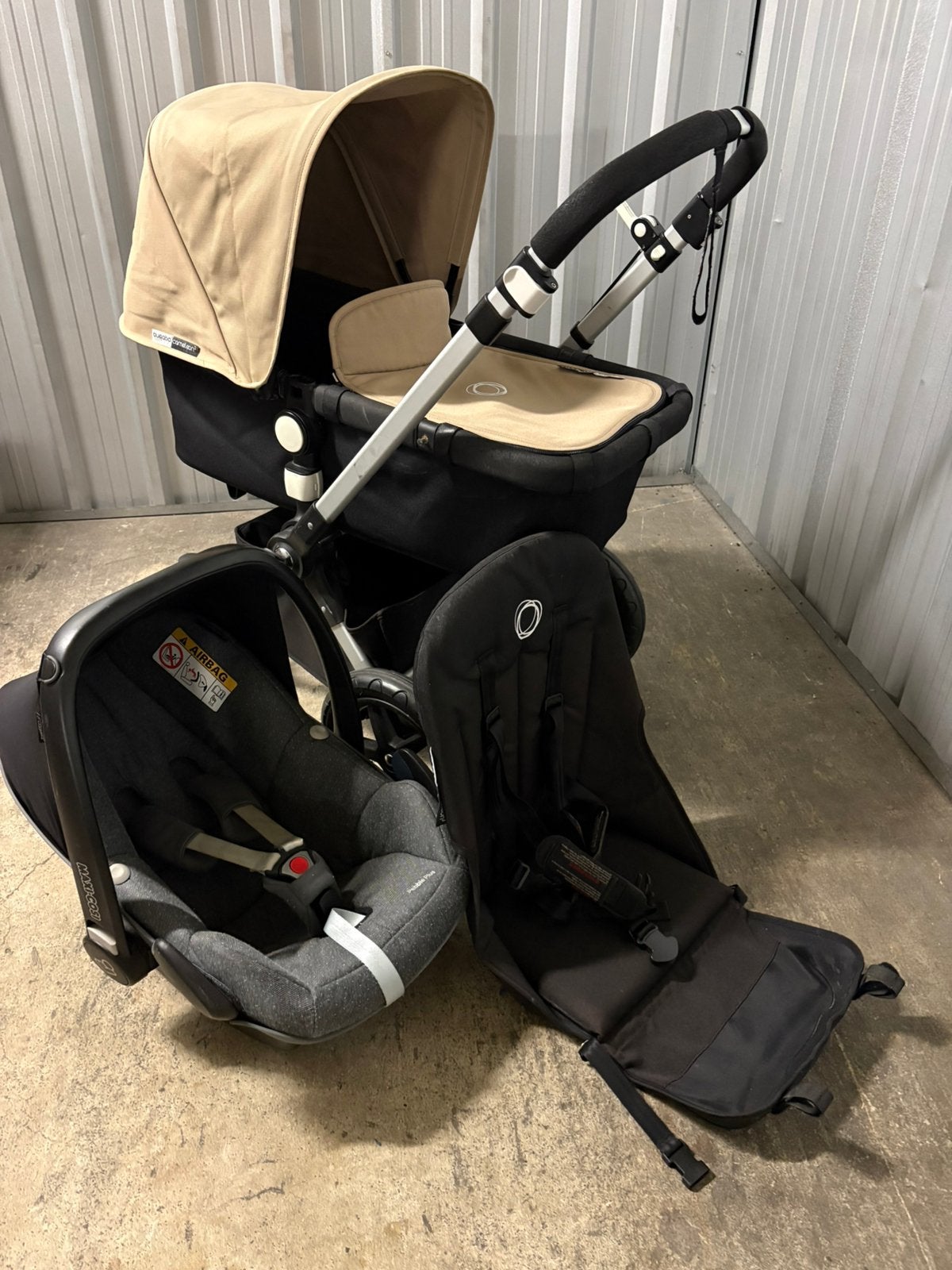 Nette bugaboo 3 in 1 kinderwagen, Ophalen, Zo goed als nieuw, Bugaboo