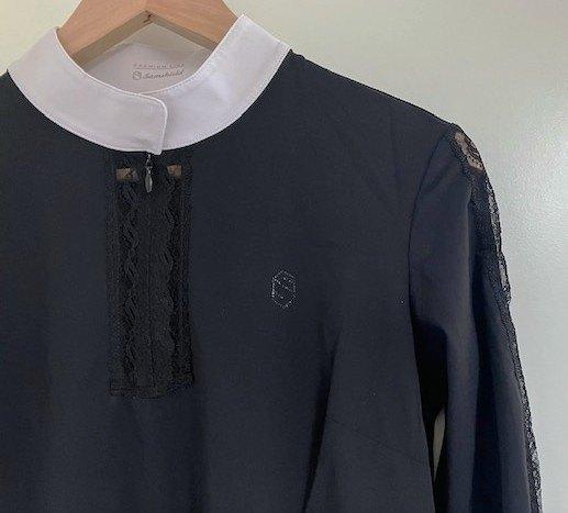 Mooi rijshirt Samshield maat S, Dieren en Toebehoren, Paardrijkleding, Dressuur, Ophalen of Verzenden, Zo goed als nieuw, Dames