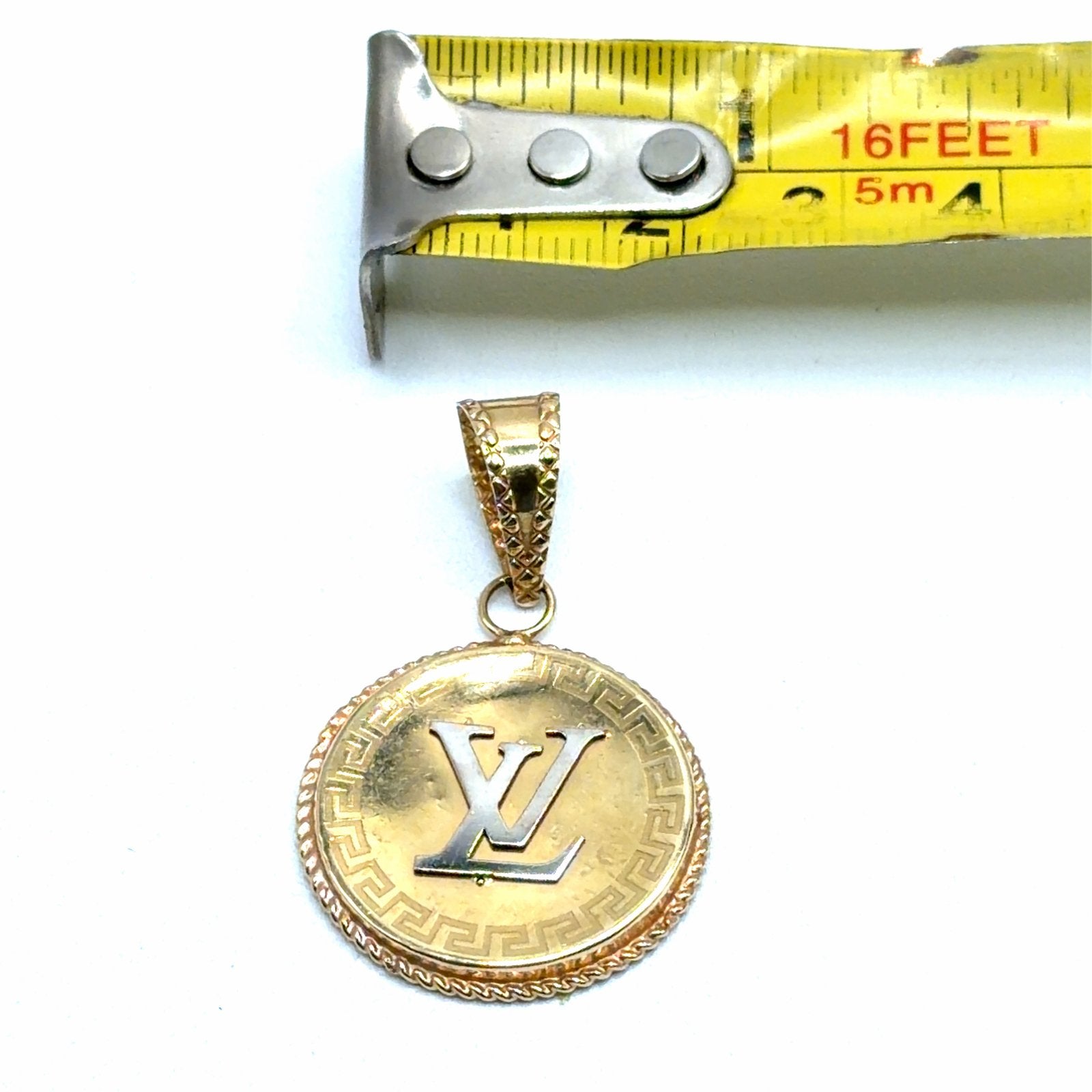 Gouden Louis Vuitton Medaillon Hanger, Overige voorstellingen, W, Nieuw, Ophalen of Verzenden