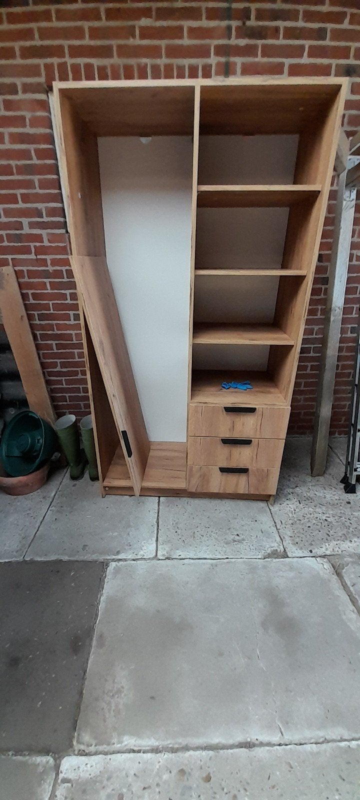 kledingkast, Ophalen, 200 cm of meer, 50 tot 100 cm, Zo goed als nieuw