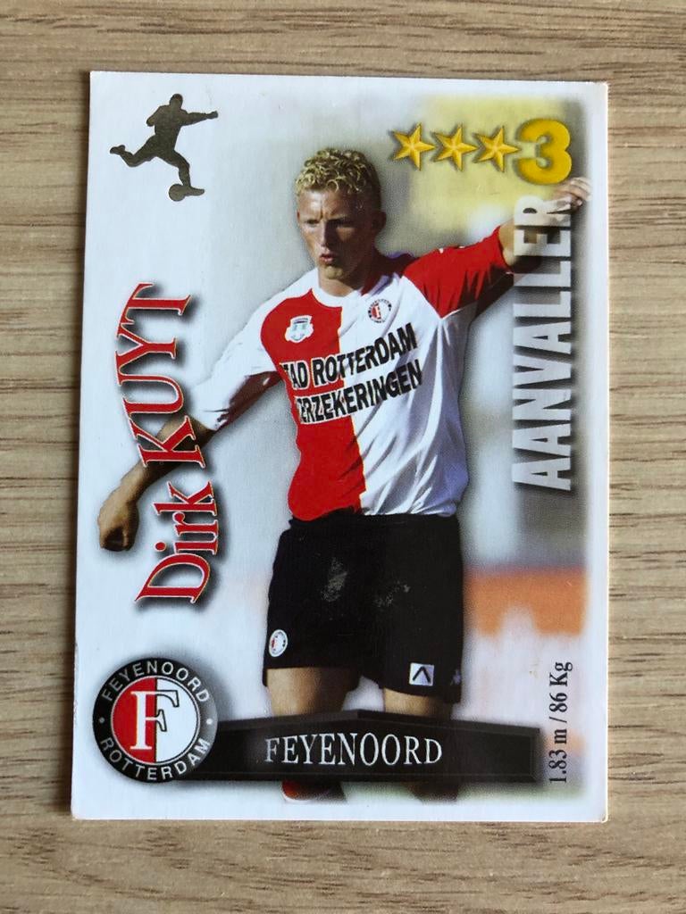 All Stars 2003-2004 Dirk Kuyt ROOKIE, Ophalen of Verzenden, Zo goed als nieuw, Feyenoord, Spelerskaart