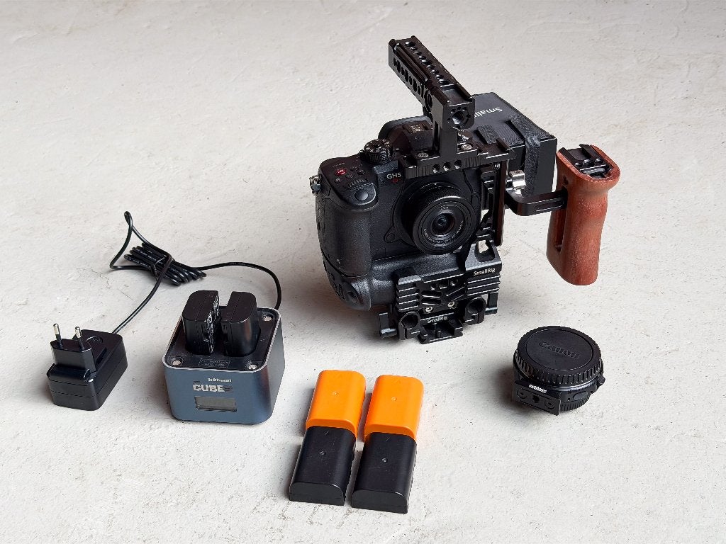 Panasonic Lumix G DC-GH5s (complete kit), Ophalen, Panasonic, Zo goed als nieuw, 8 keer of meer