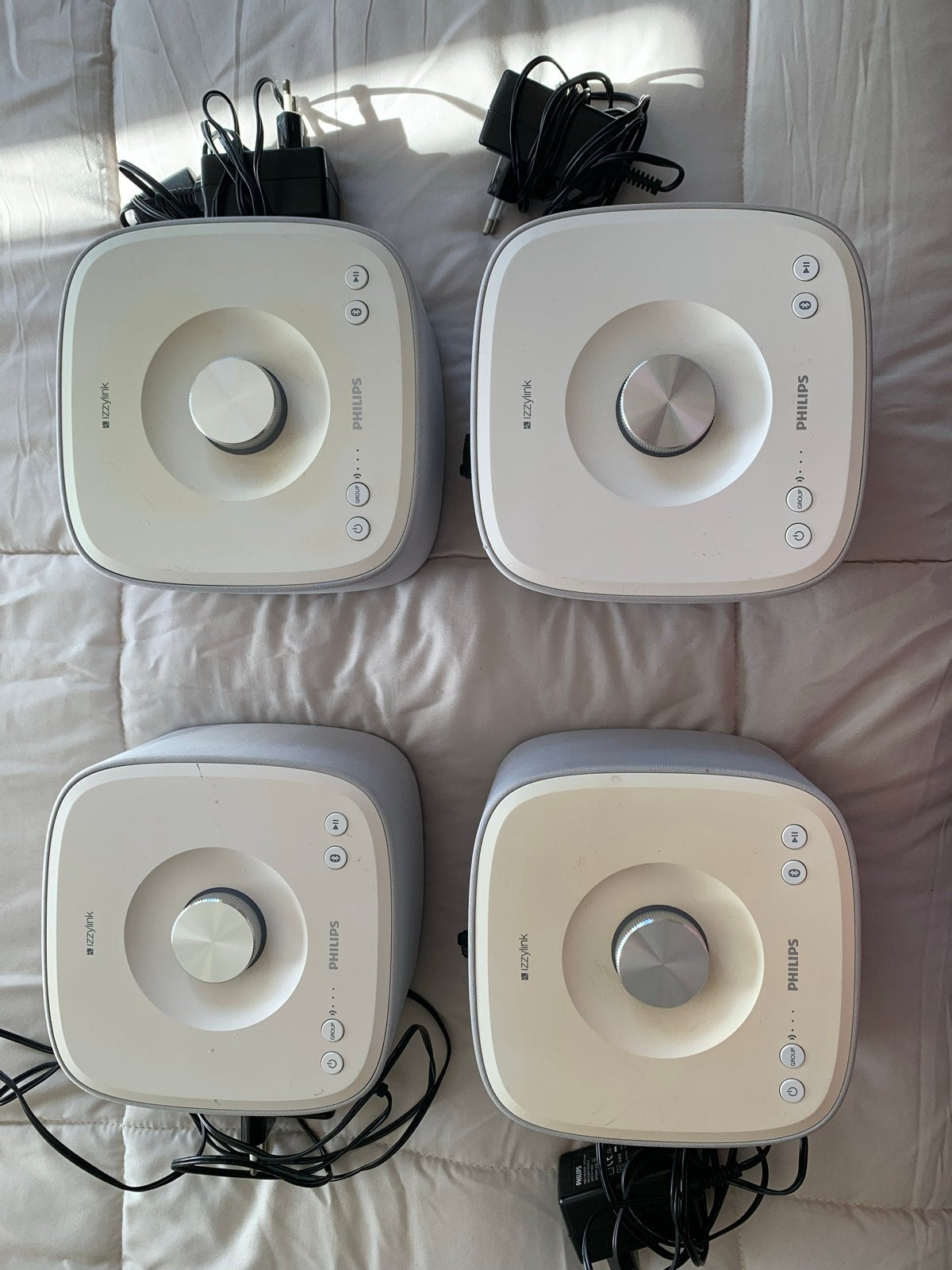 Philips IZZYlINK Multiroom Speakers (4 stuks), Philips, Gebruikt, WiFi, Ophalen of Verzenden