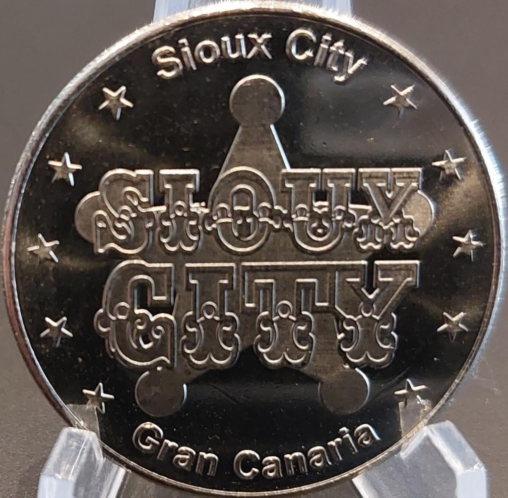 Munt Gran Canaria - Sioux City - National Tokens, Verzenden, Losse munt