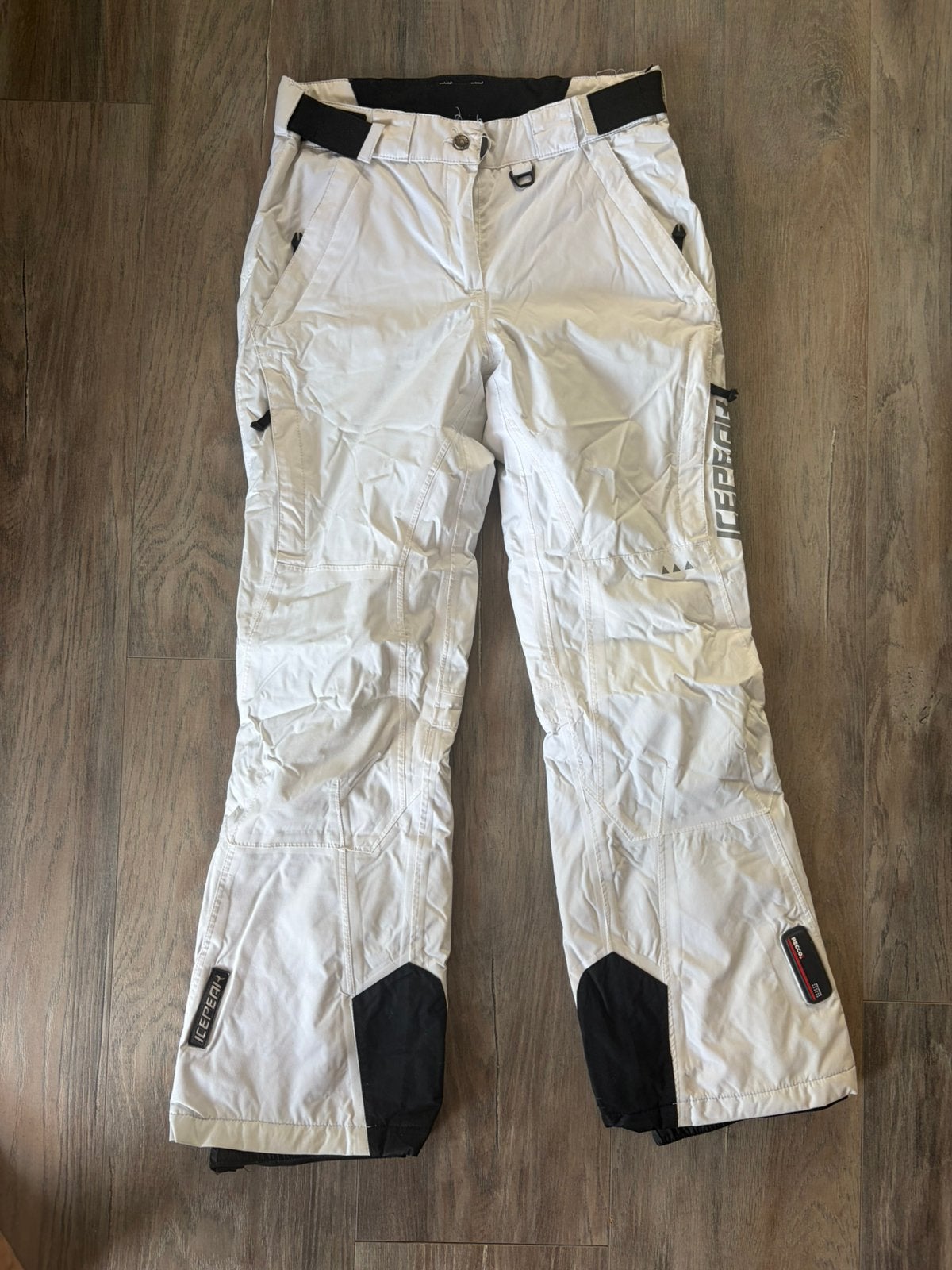 Icepeak damesskibroek wit RECCO systeem maat 38, Ophalen of Verzenden, Zo goed als nieuw, Maat 38/40 (M), Broek