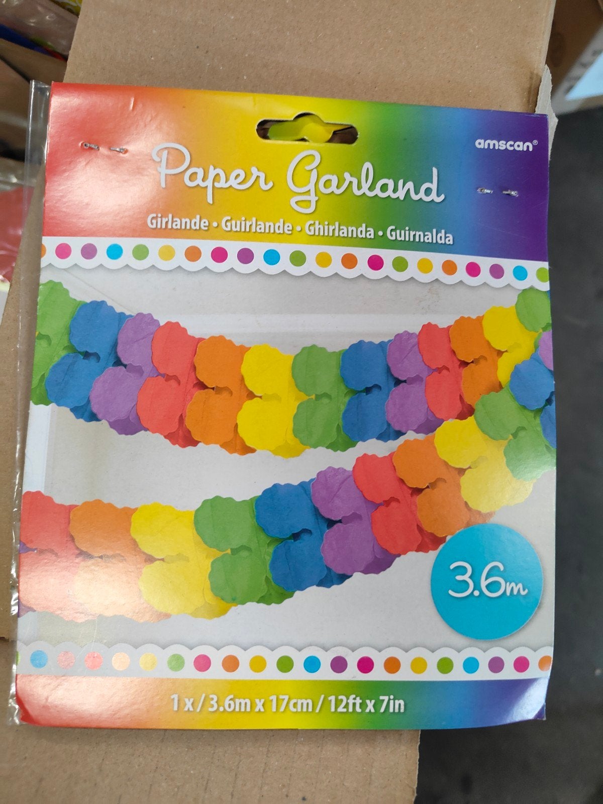Partij Handel Versiering - 50 Stuks Nieuwe Papieren Slingers, Diversen, Ophalen of Verzenden, ., ., .